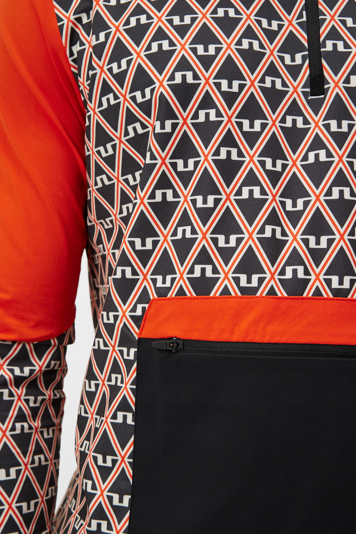 Matias Print  Mid Layer / Geo Black - Image 6
