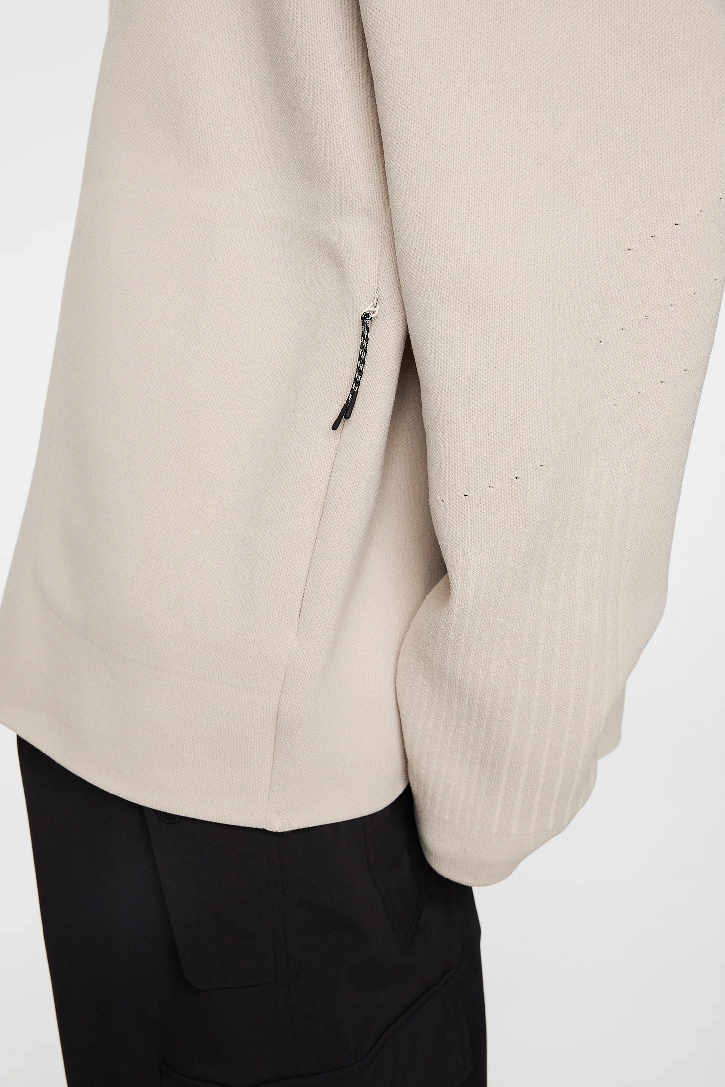 Matt Tech Knit Hood / Moonbeam - Image 6