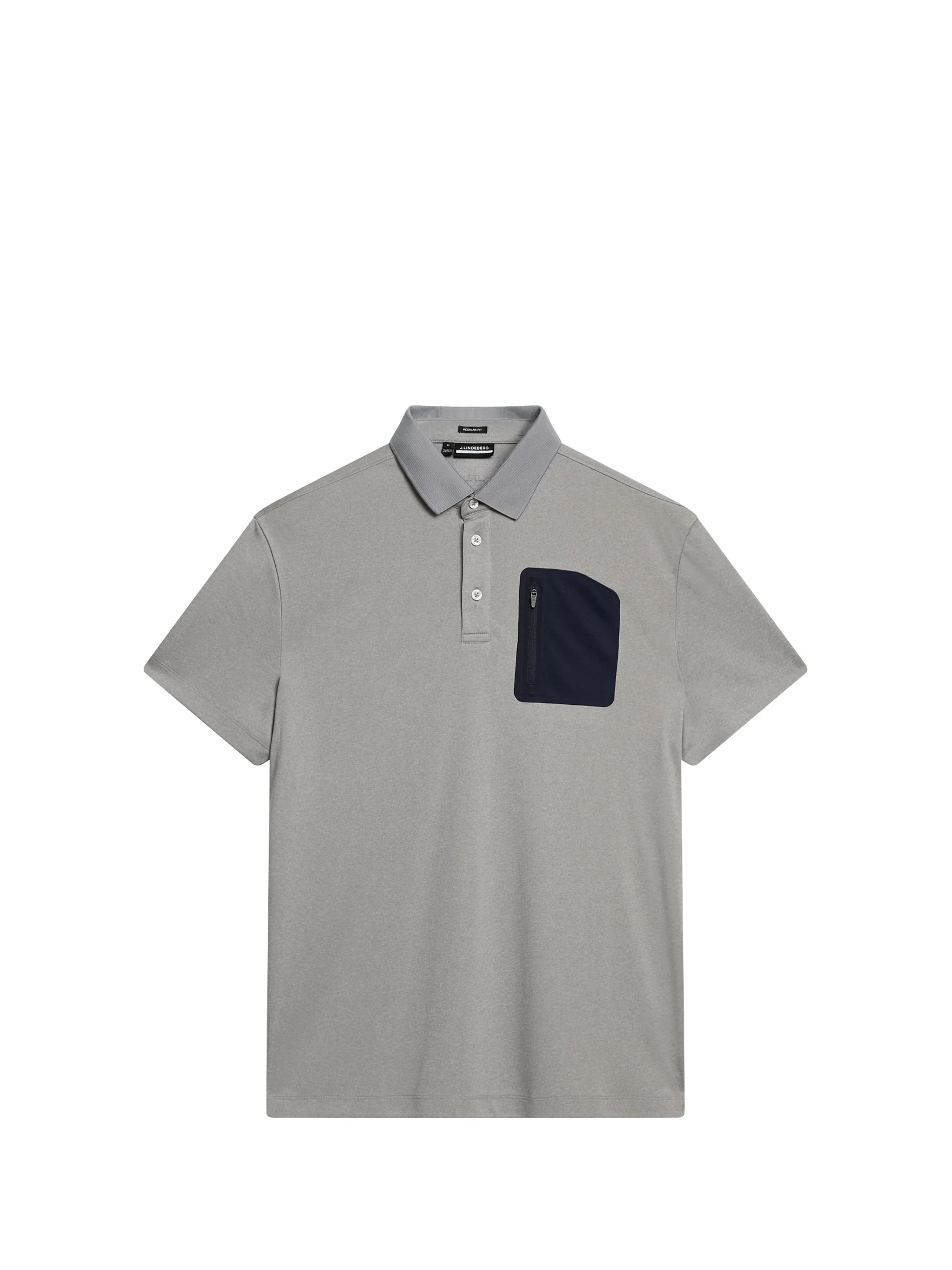 Max Regular Fit Polo / Light Grey Melange