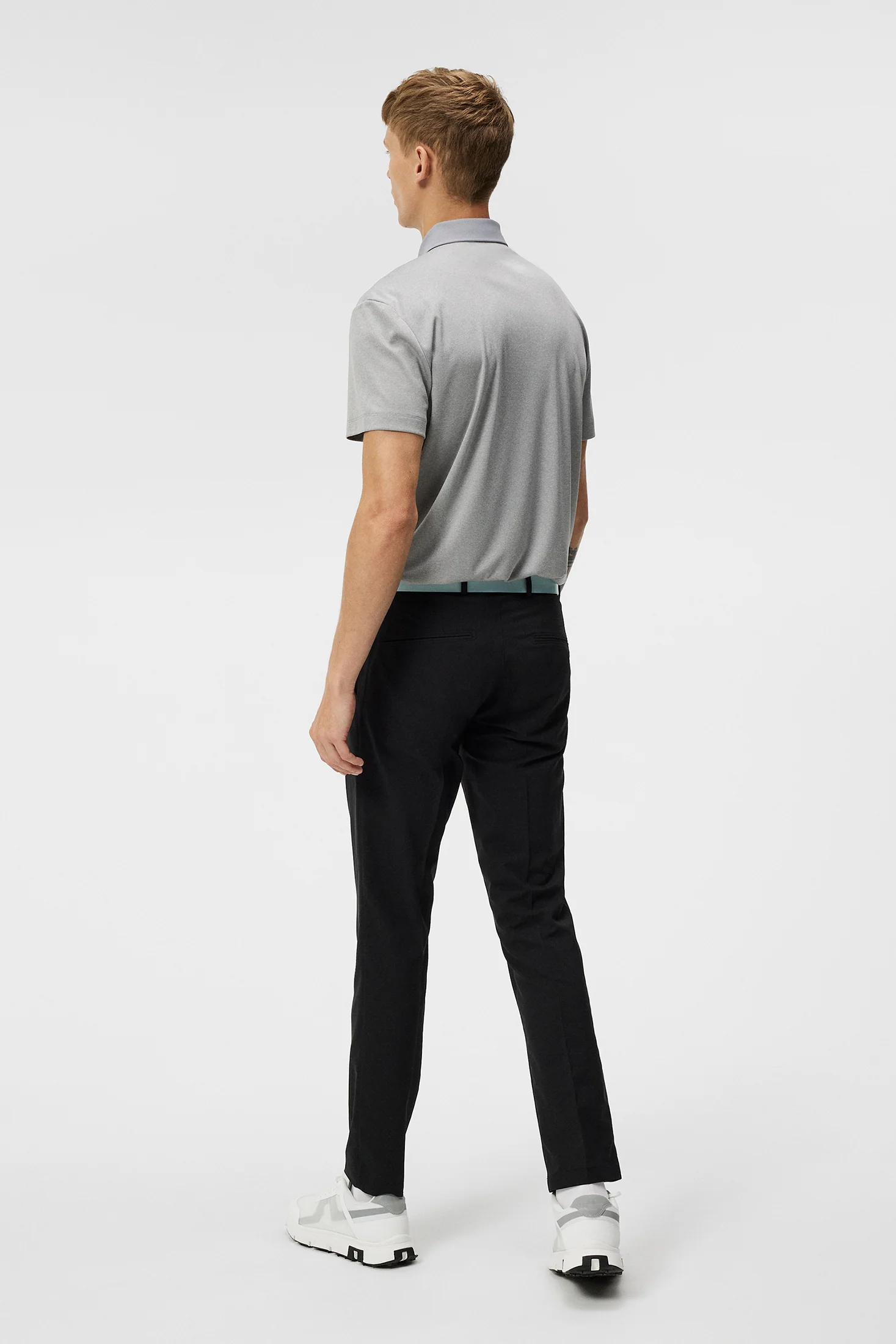 Max Regular Fit Polo / Light Grey Melange - Image 3