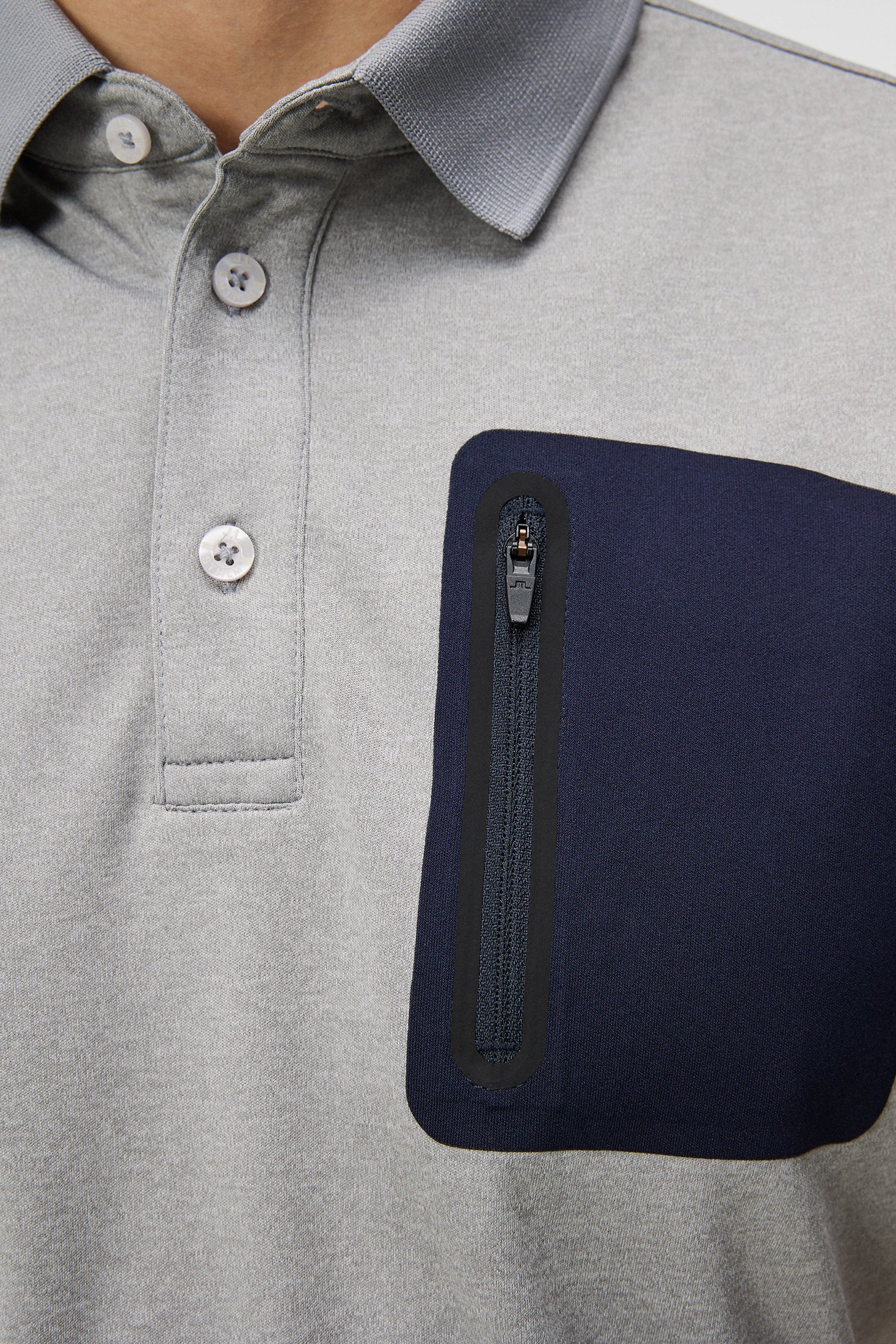 Max Regular Fit Polo / Light Grey Melange - Image 6