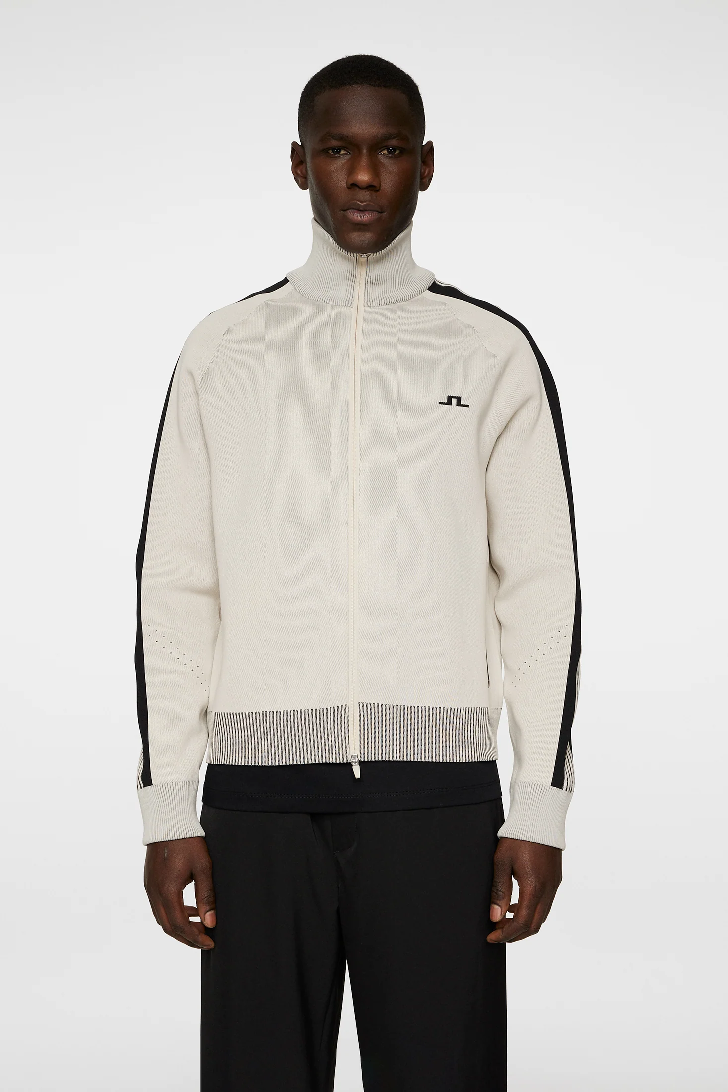 Max Tech Knit Track Jacket / Moonbeam - Image 3