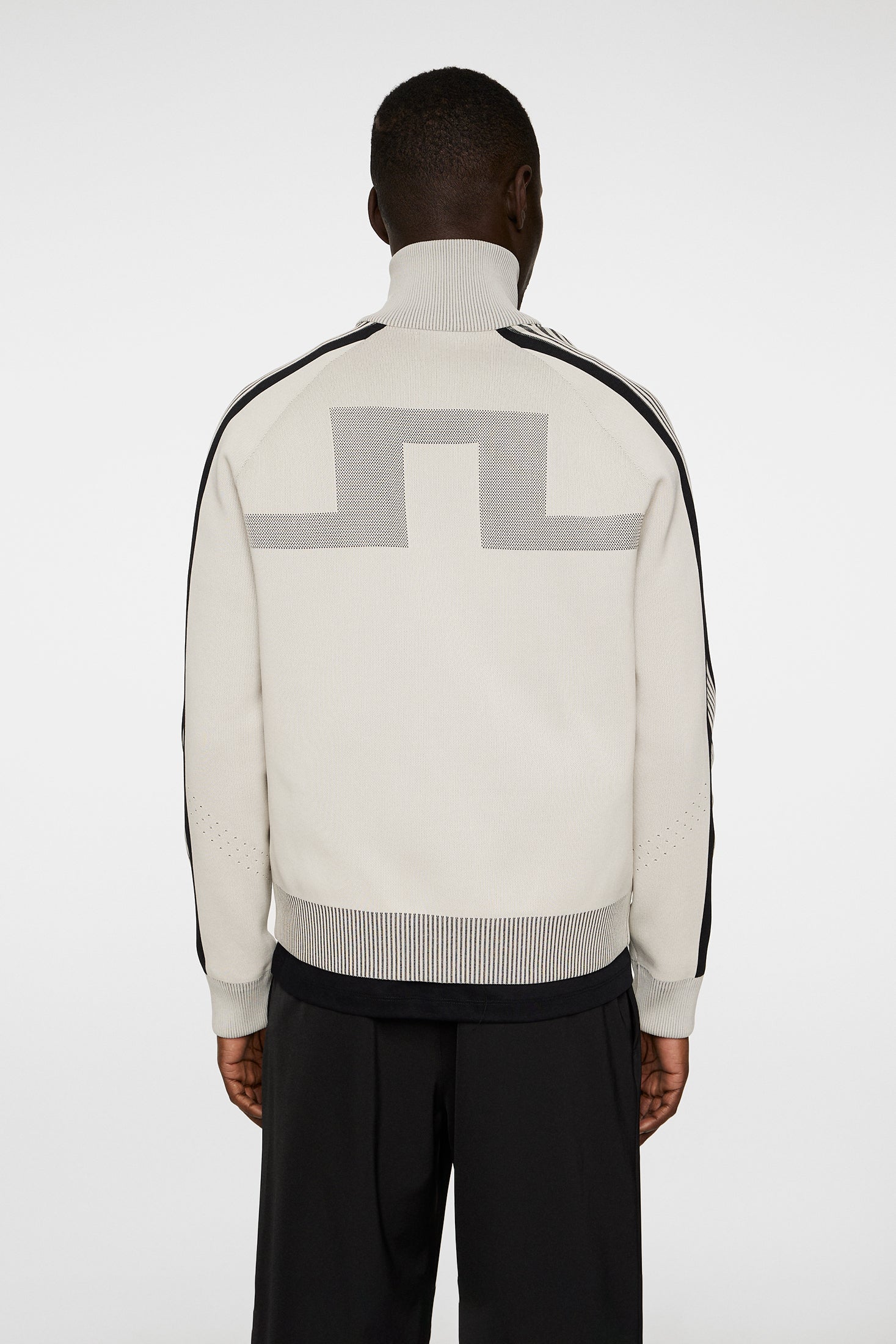 Max Tech Knit Track Jacket / Moonbeam - Image 4
