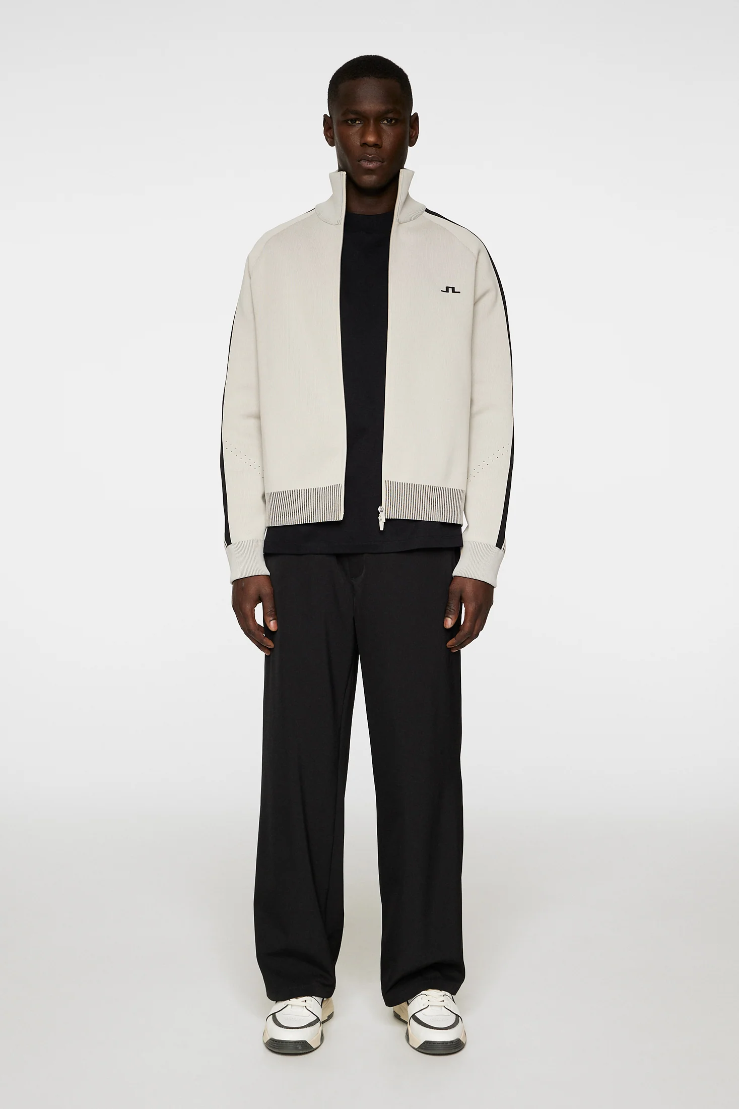 Max Tech Knit Track Jacket / Moonbeam - Image 5