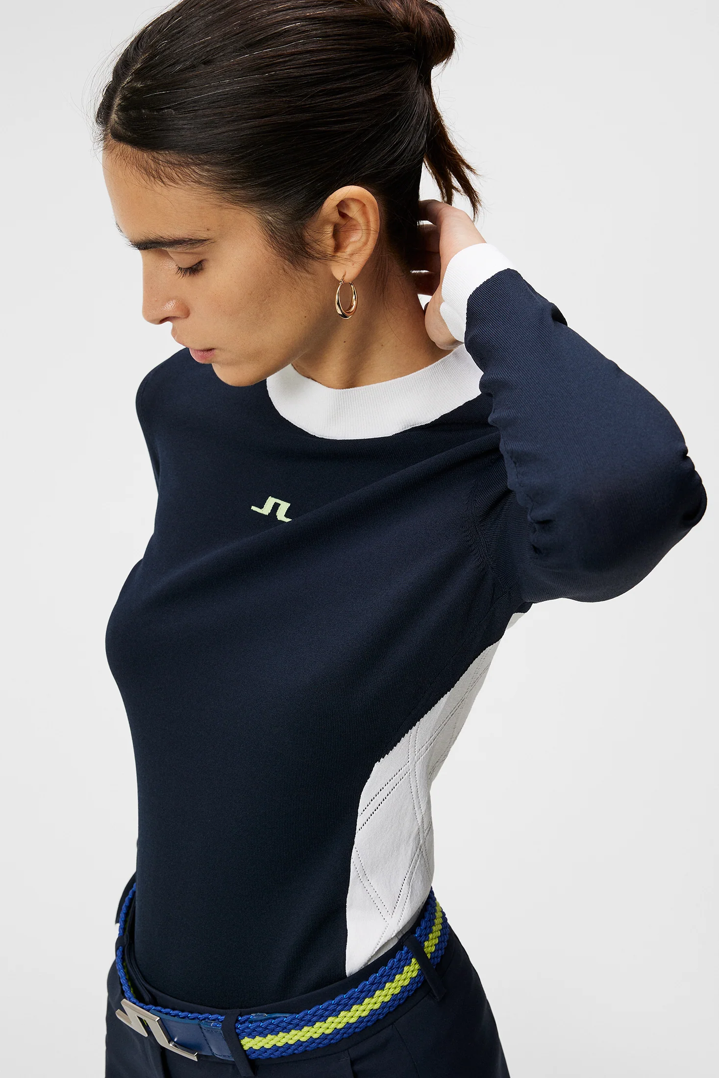 Meadow Knitted Sweater / JL Navy - Image 5