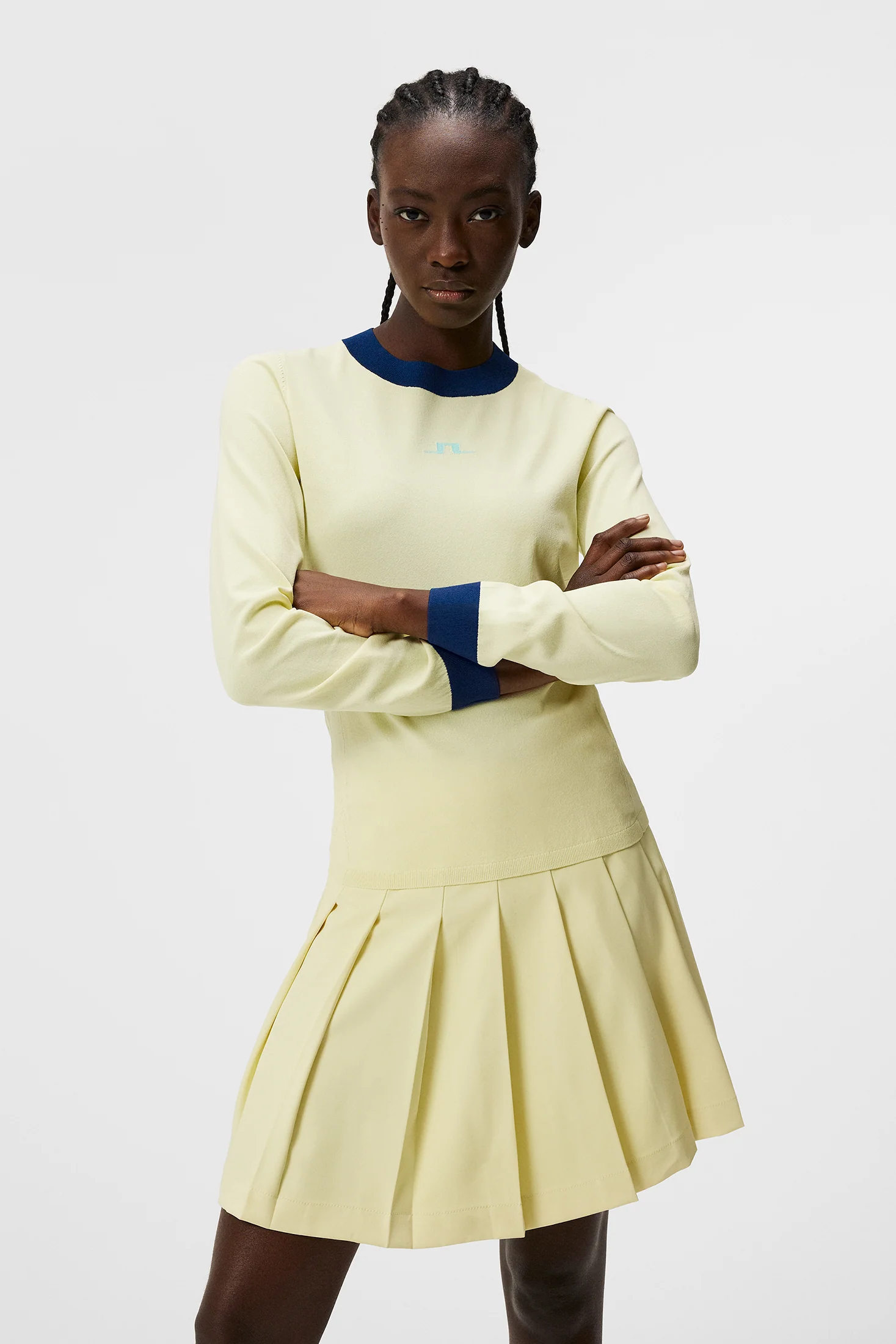 Meadow Knitted Sweater / Wax Yellow - Image 3