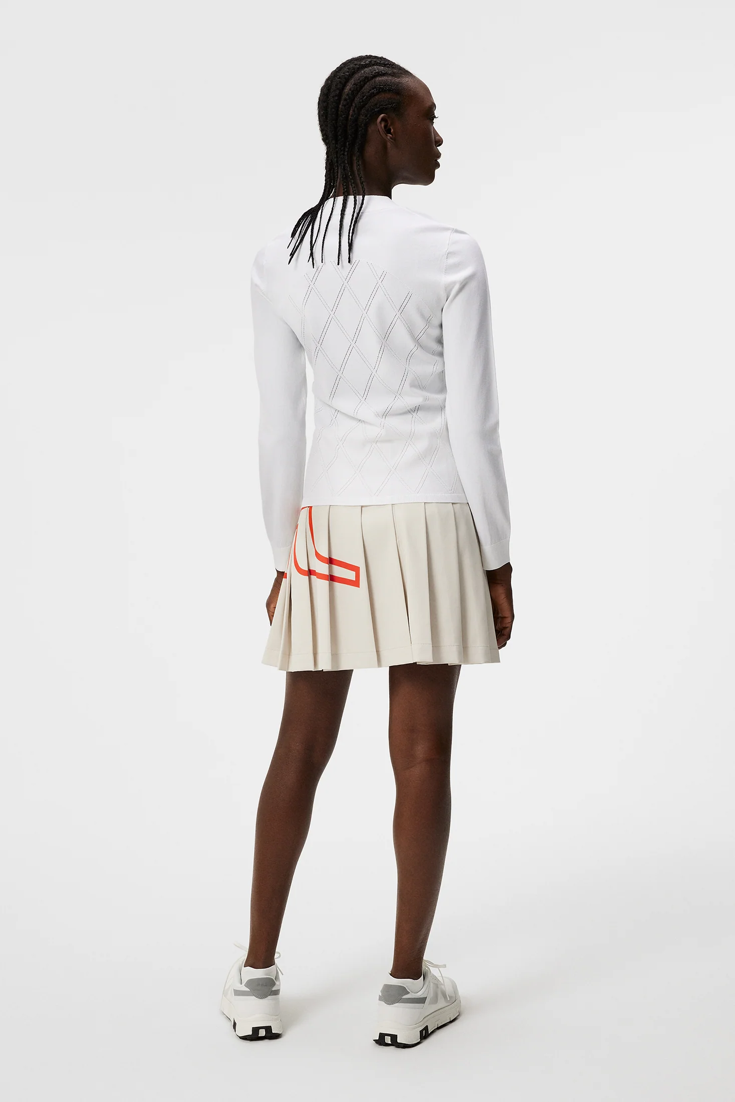 Meadow Knitted Sweater / White - Image 4