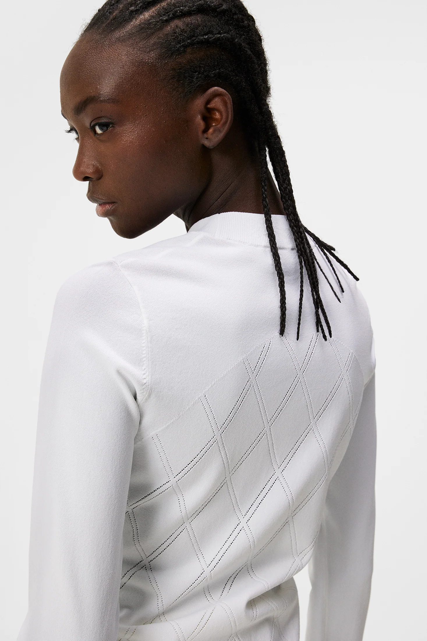 Meadow Knitted Sweater / White - Image 6
