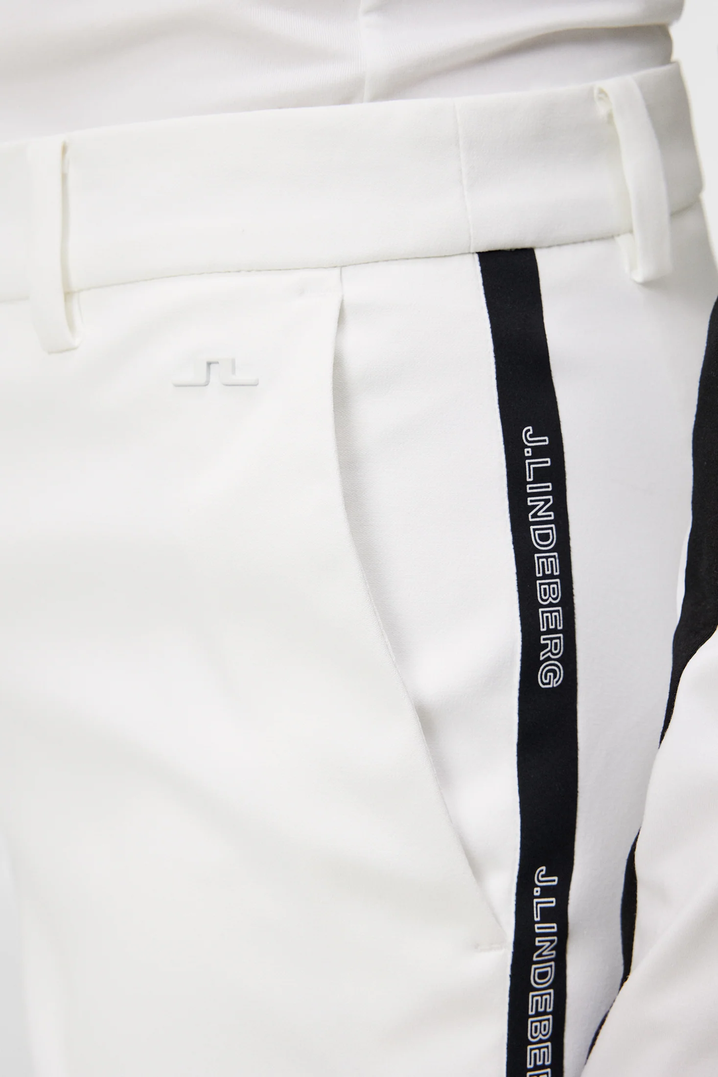 Meghan Side Stripe Pant / White - Image 6