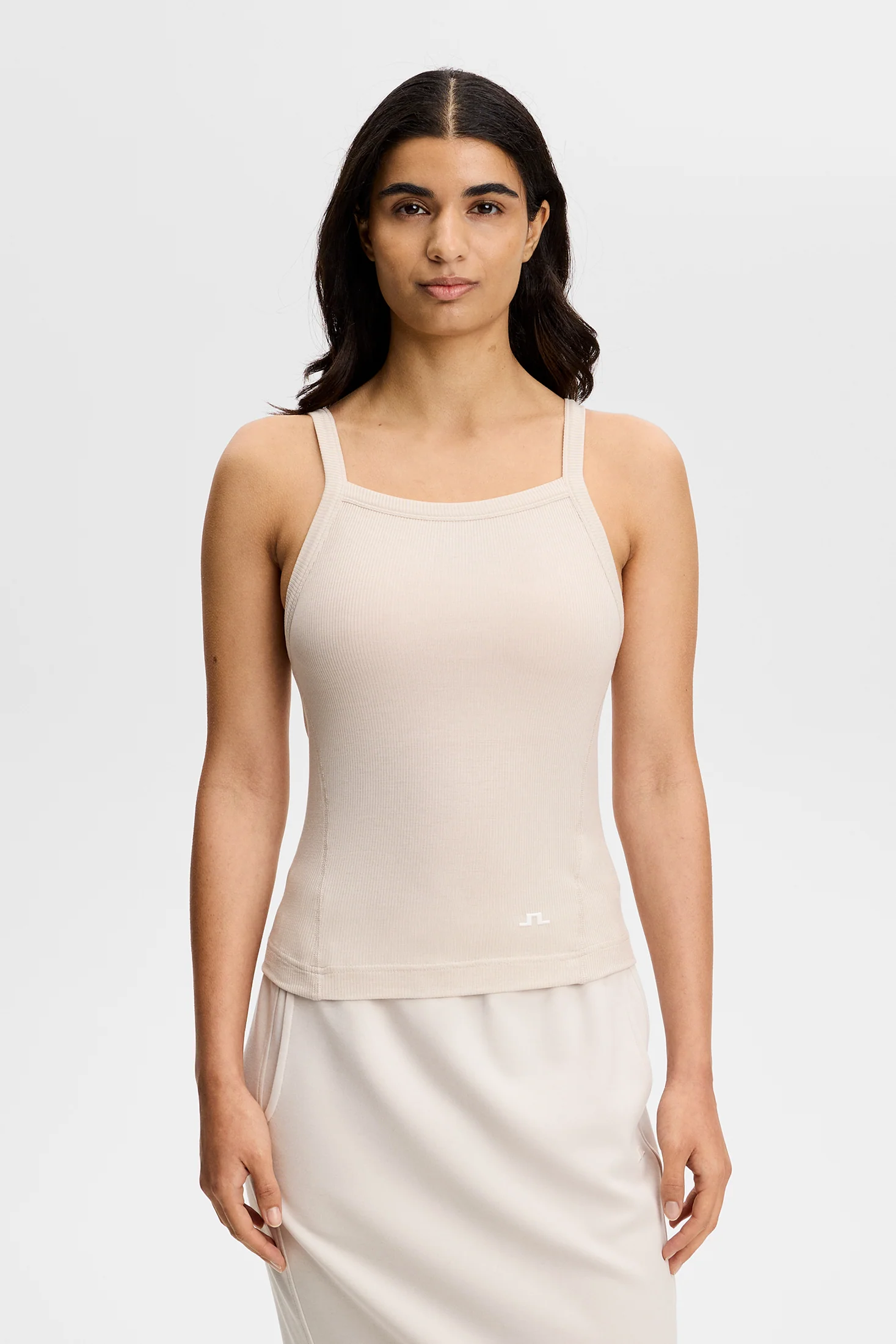 Meira Rib Tank Top / Moonbeam - Image 2