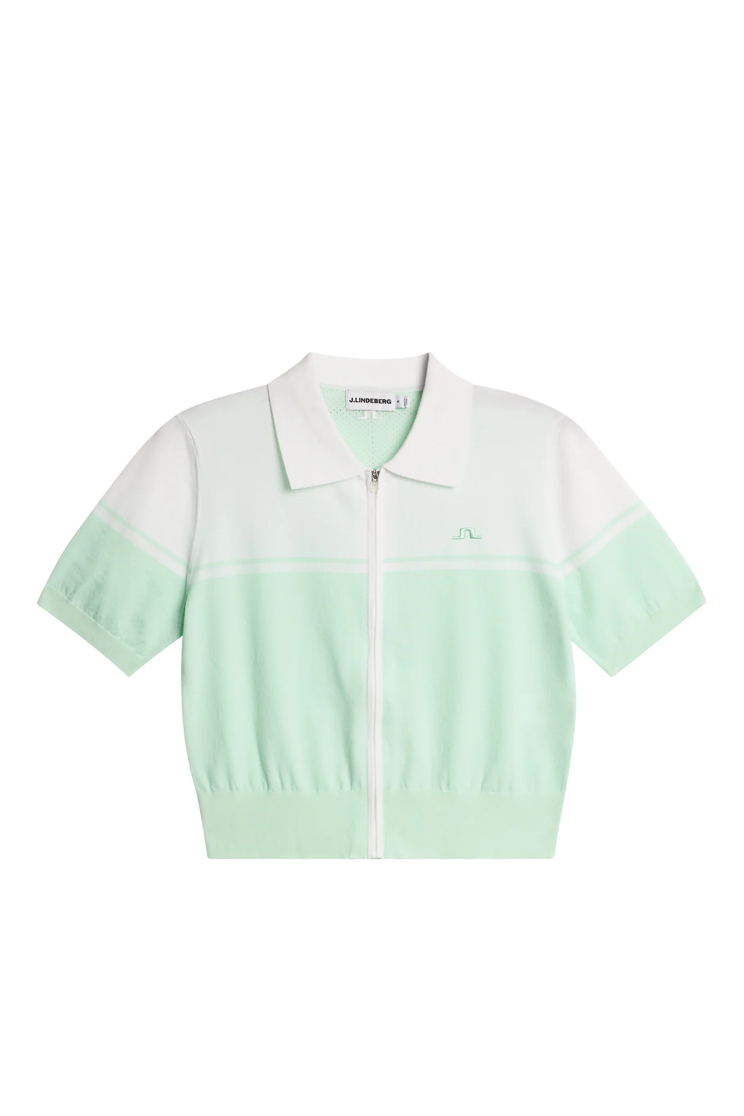 Mia Knitted Zip Cardigan / Bay