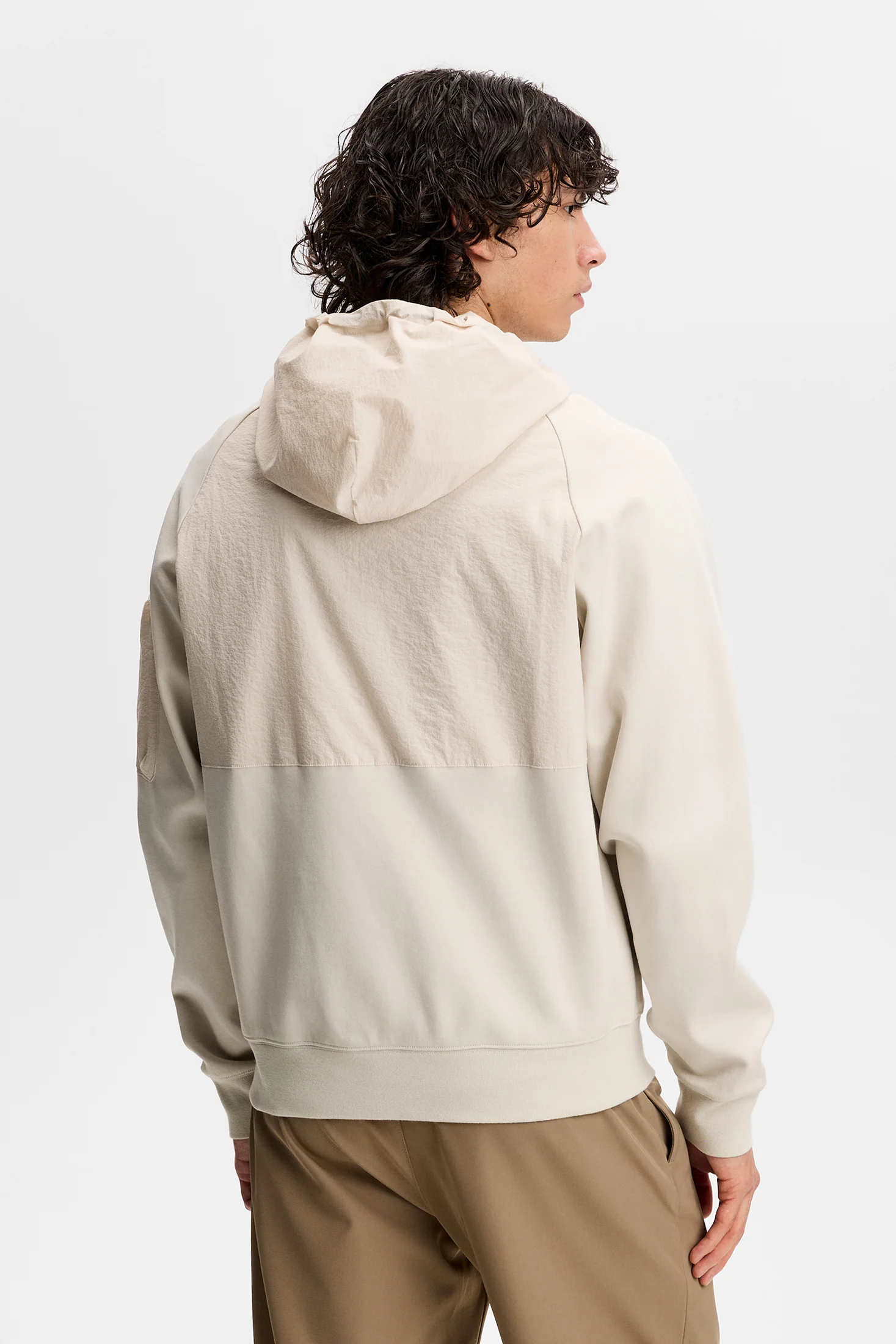 Mijo Hybrid Hoodie / Moonbeam - Image 3