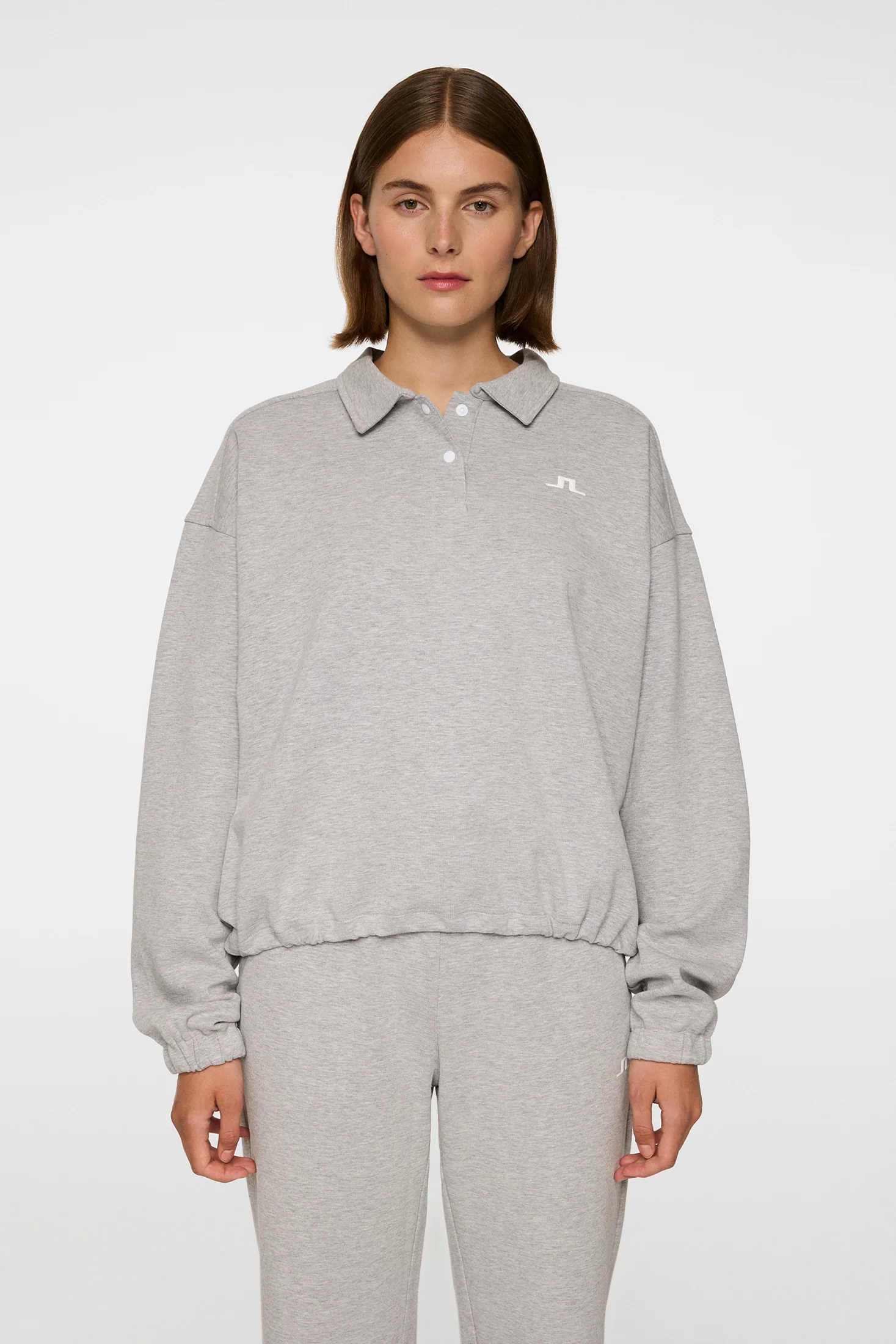 Mikki Sweatshirt / Light Grey Melange - Image 2