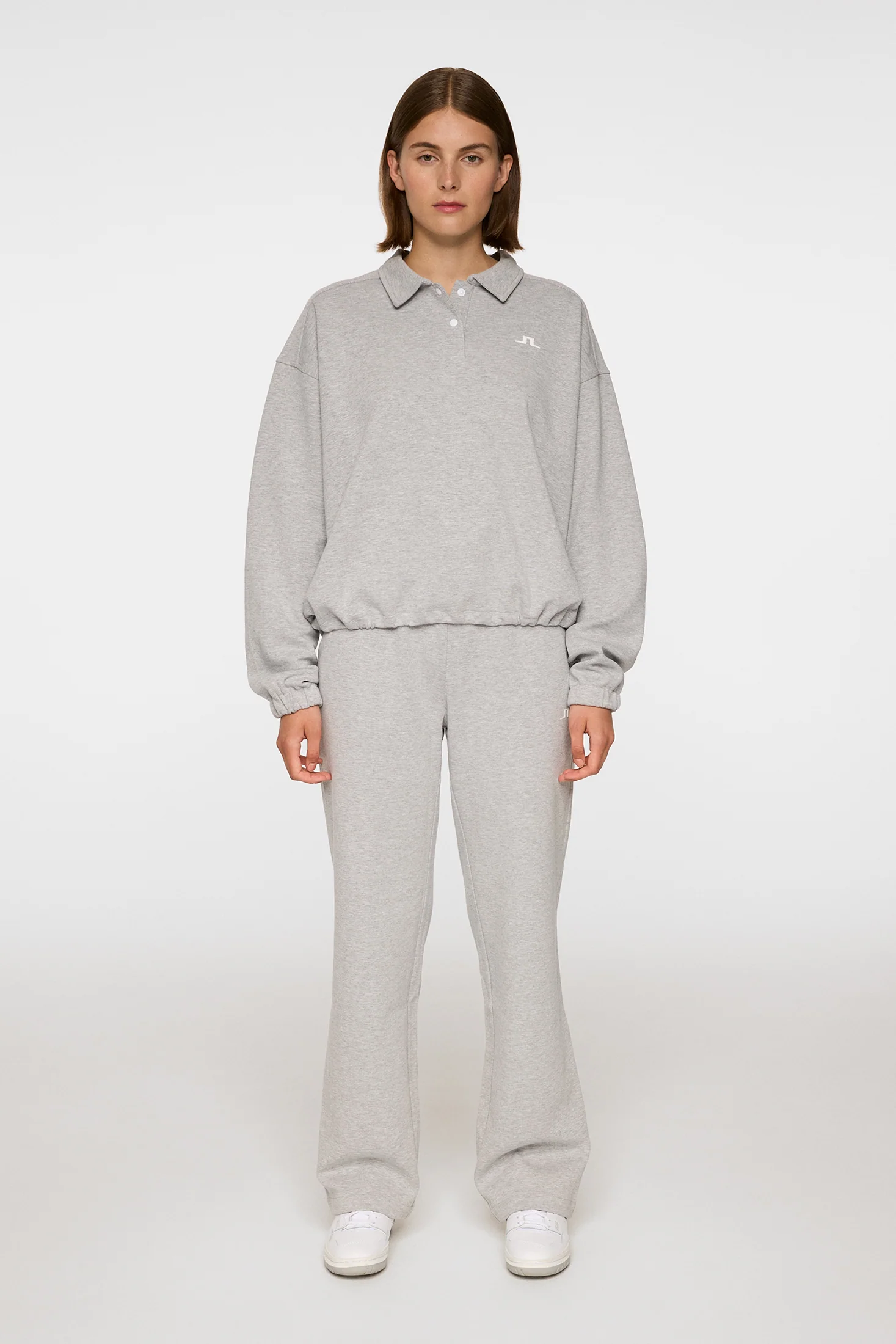 Mikki Sweatshirt / Light Grey Melange - Image 4