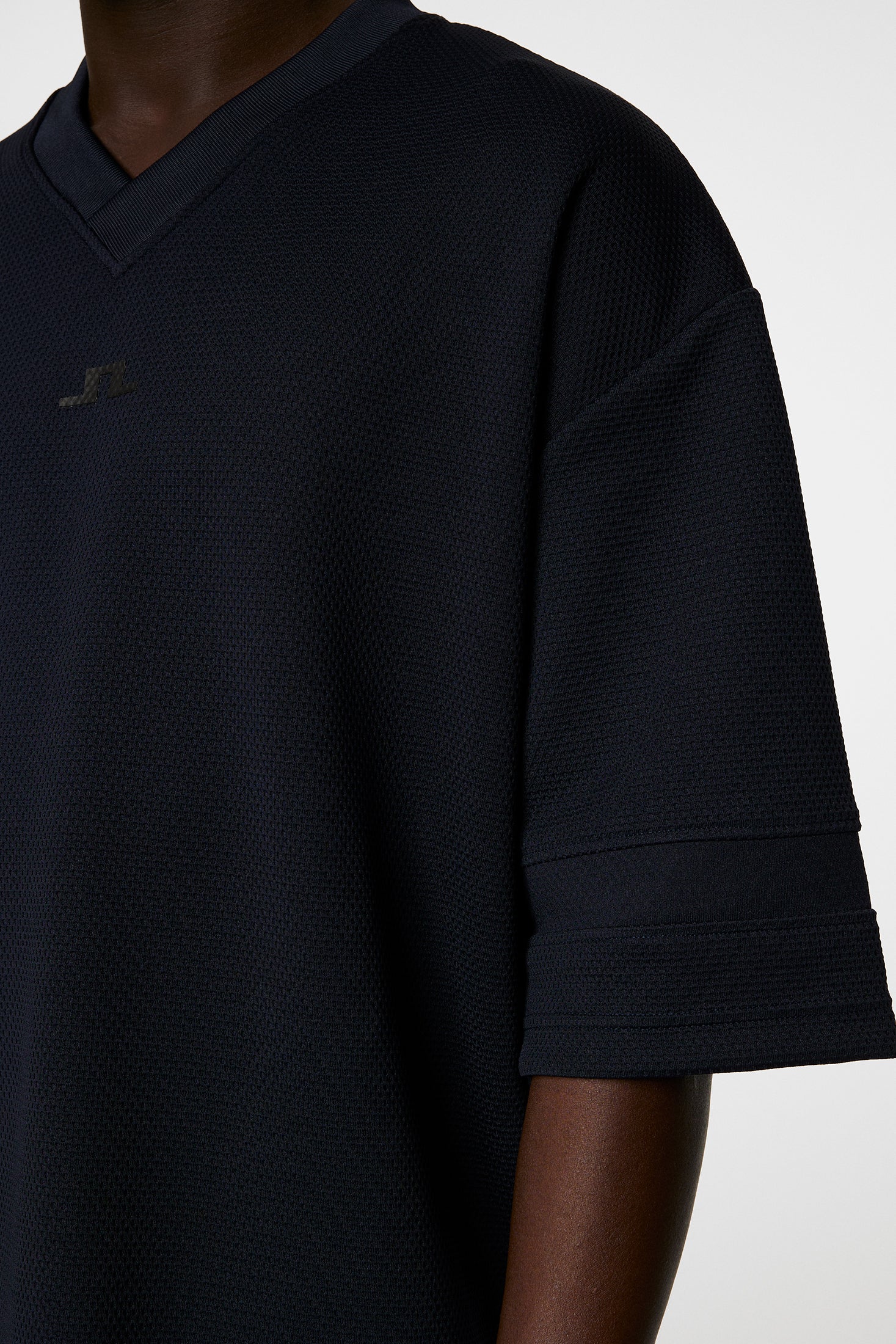 Milos Jersey Mesh Tee / JL Navy - Image 7