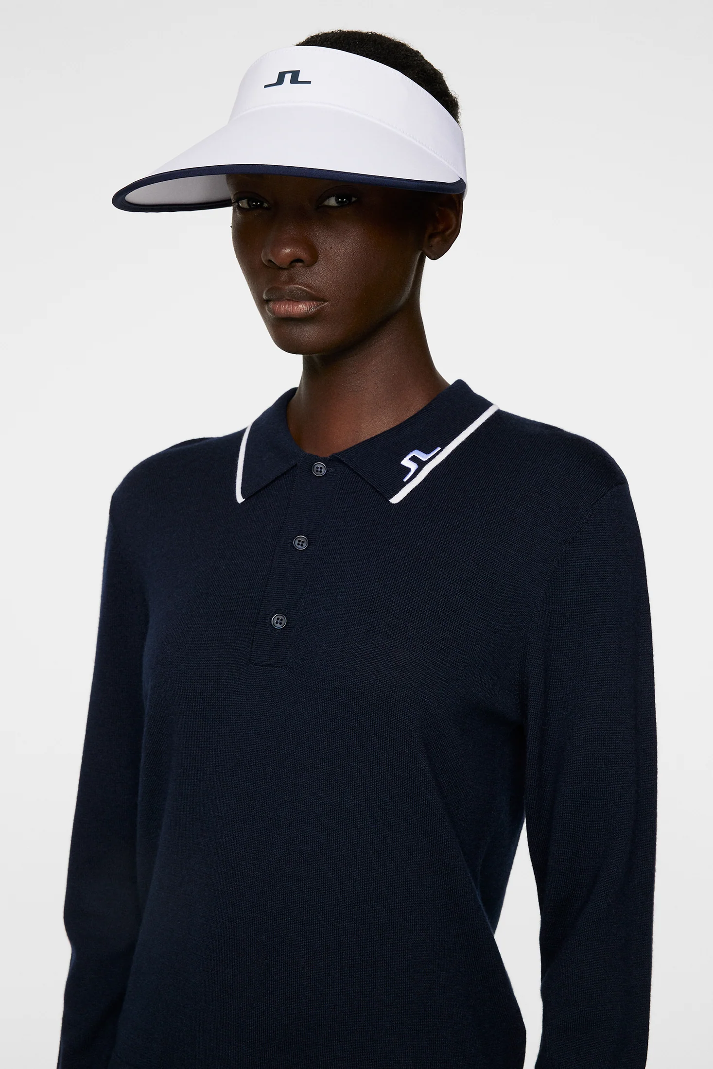 Mimmi Knitted Shirt / JL Navy - Image 5