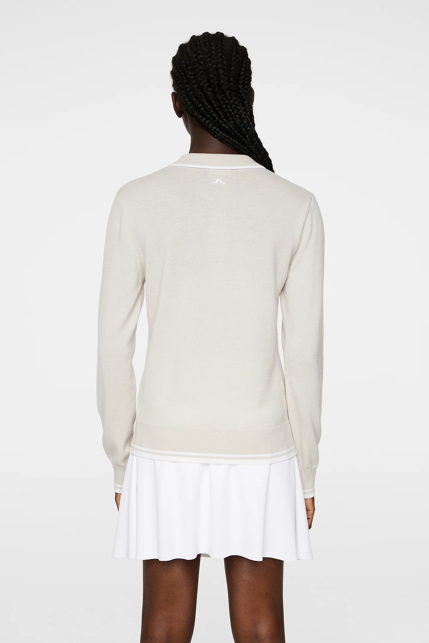 Mimmi Knitted Shirt / Moonbeam - Image 3