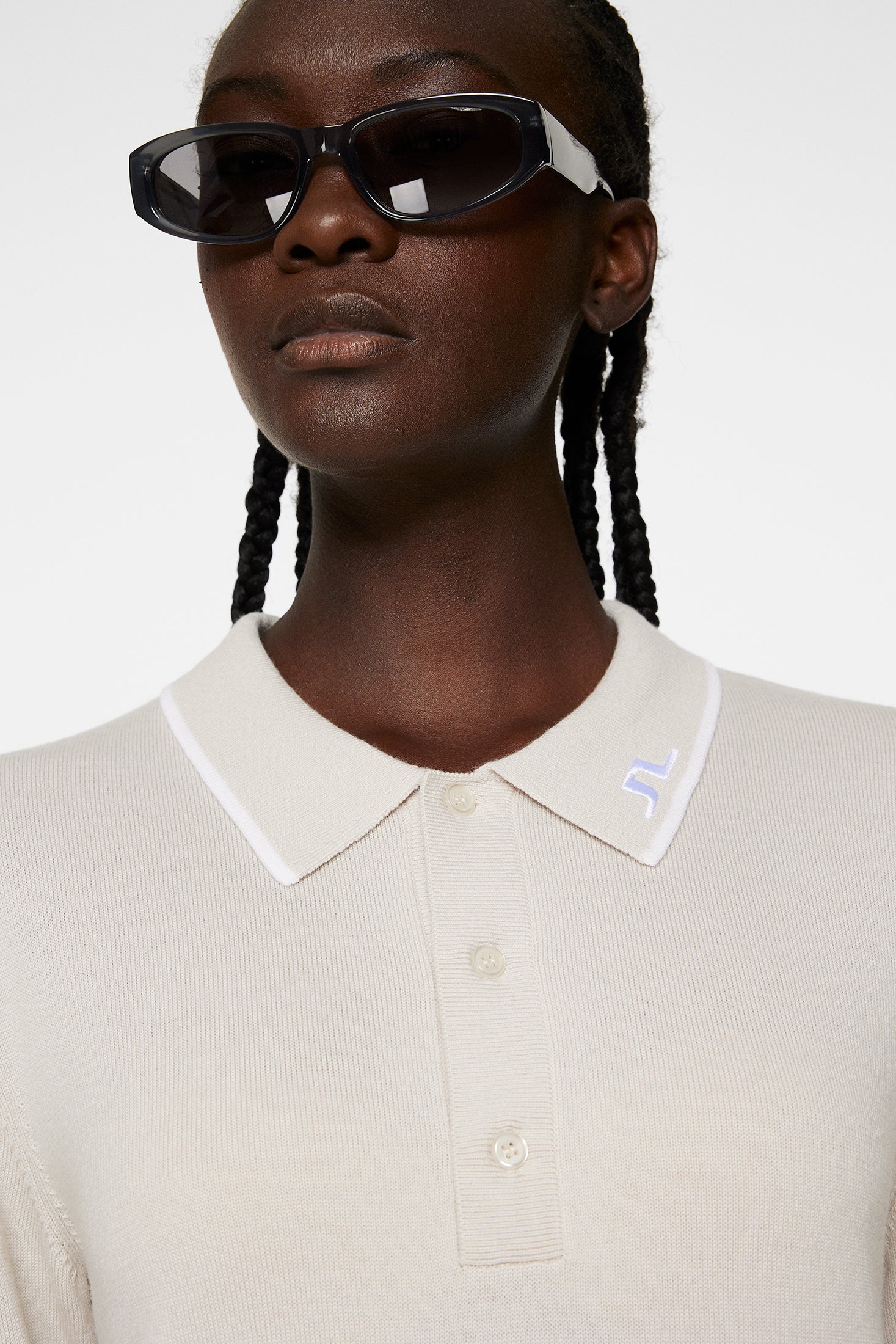 Mimmi Knitted Shirt / Moonbeam - Image 6