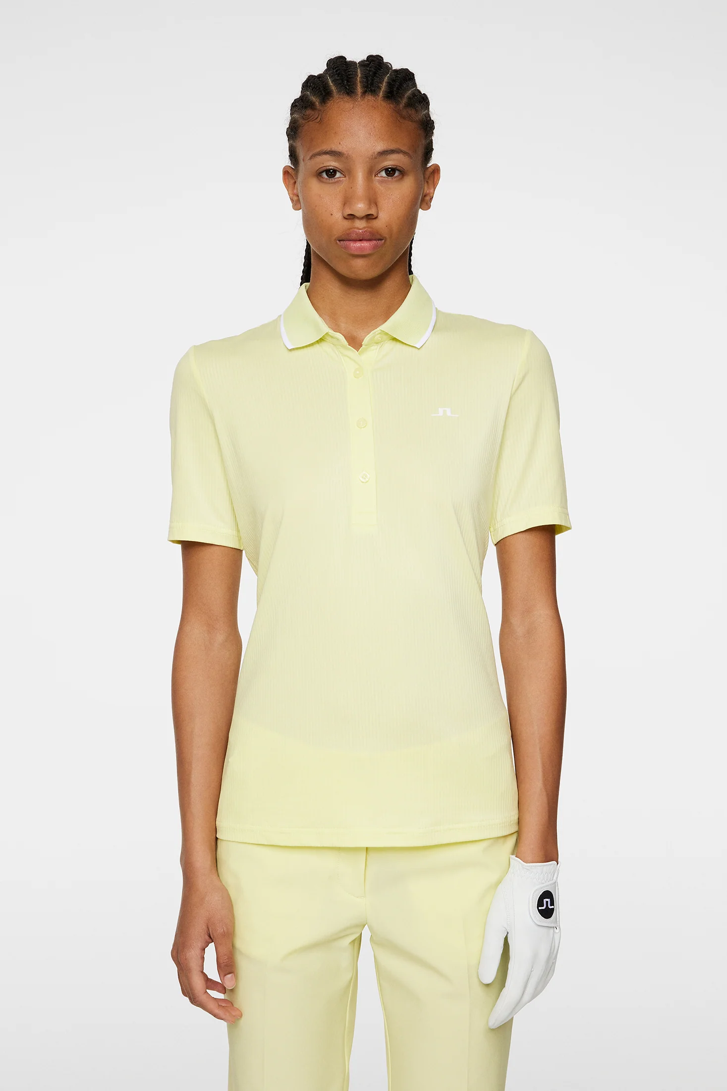 Mindy Polo / Pale Lime Yellow - Image 2