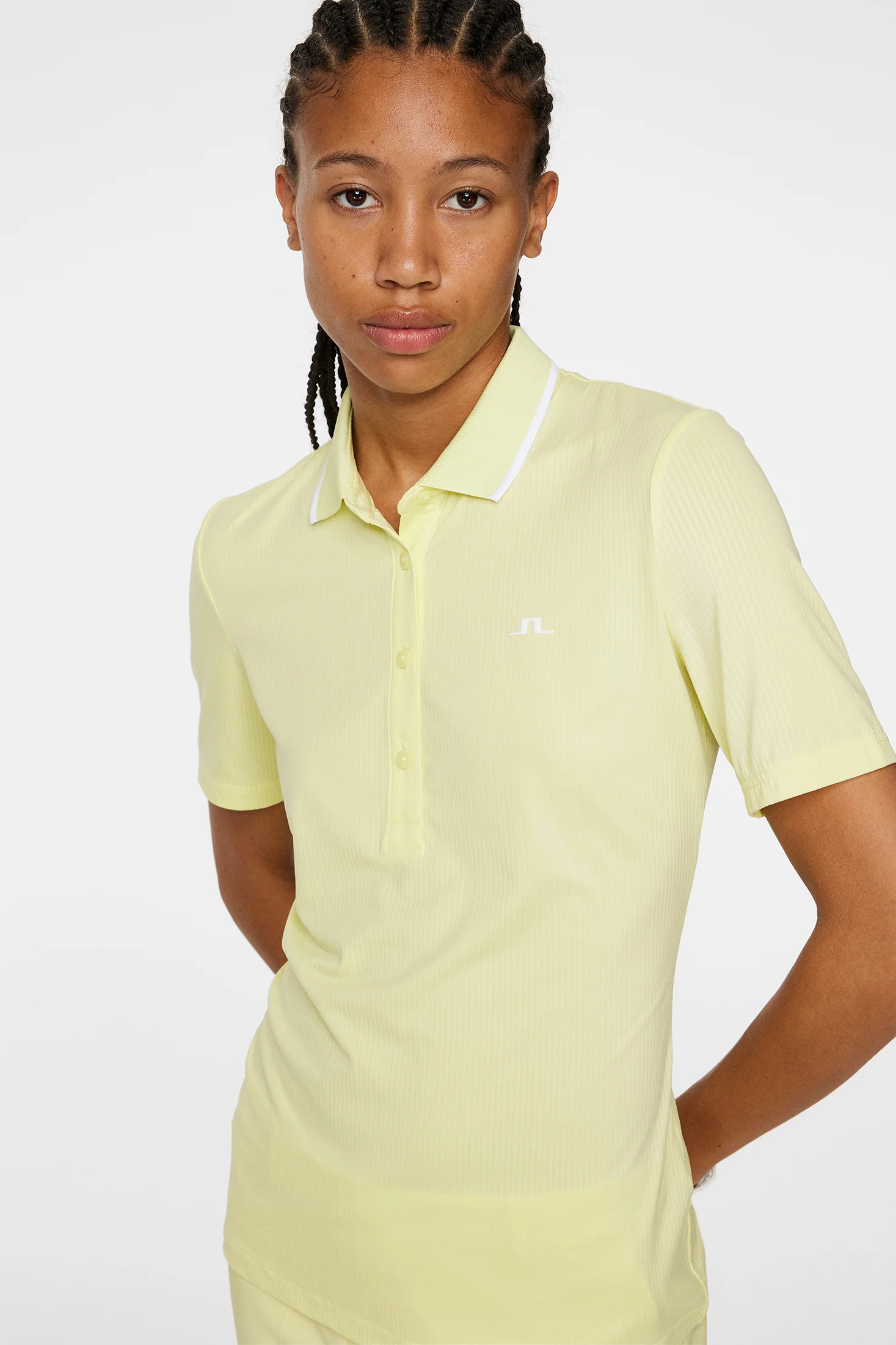 Mindy Polo / Pale Lime Yellow - Image 5