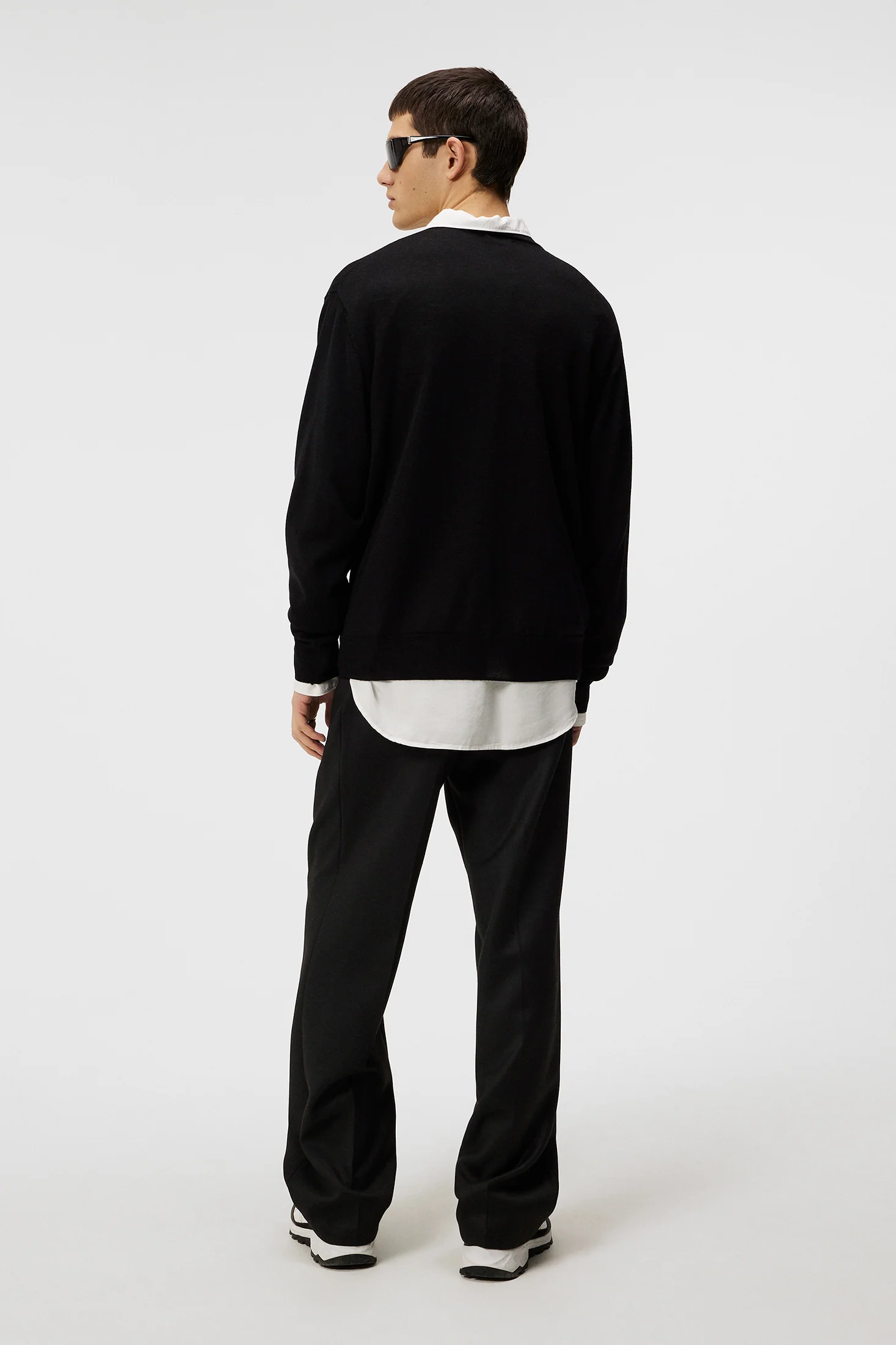 Mino Light Merino Crew / Black - Image 3
