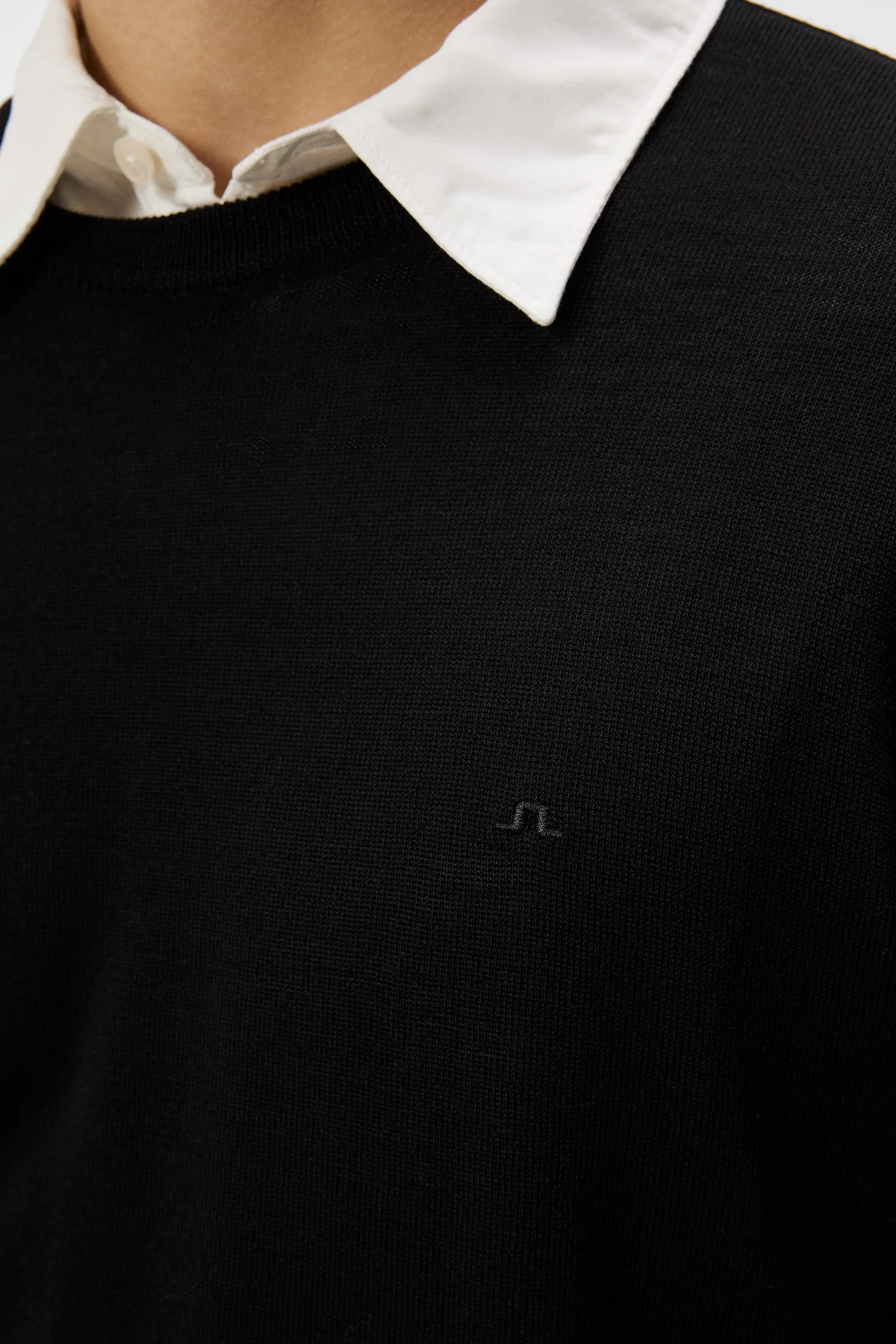 Mino Light Merino Crew / Black - Image 6