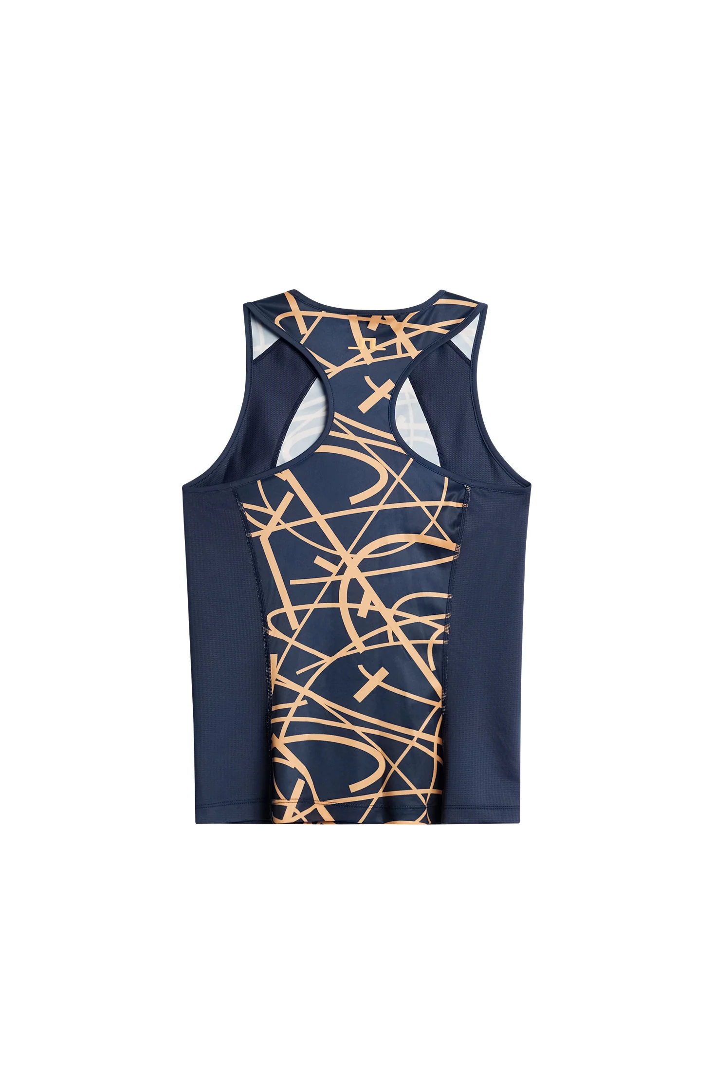 Miria Printed Top / Court Swirl Navy Mock M - Image 2