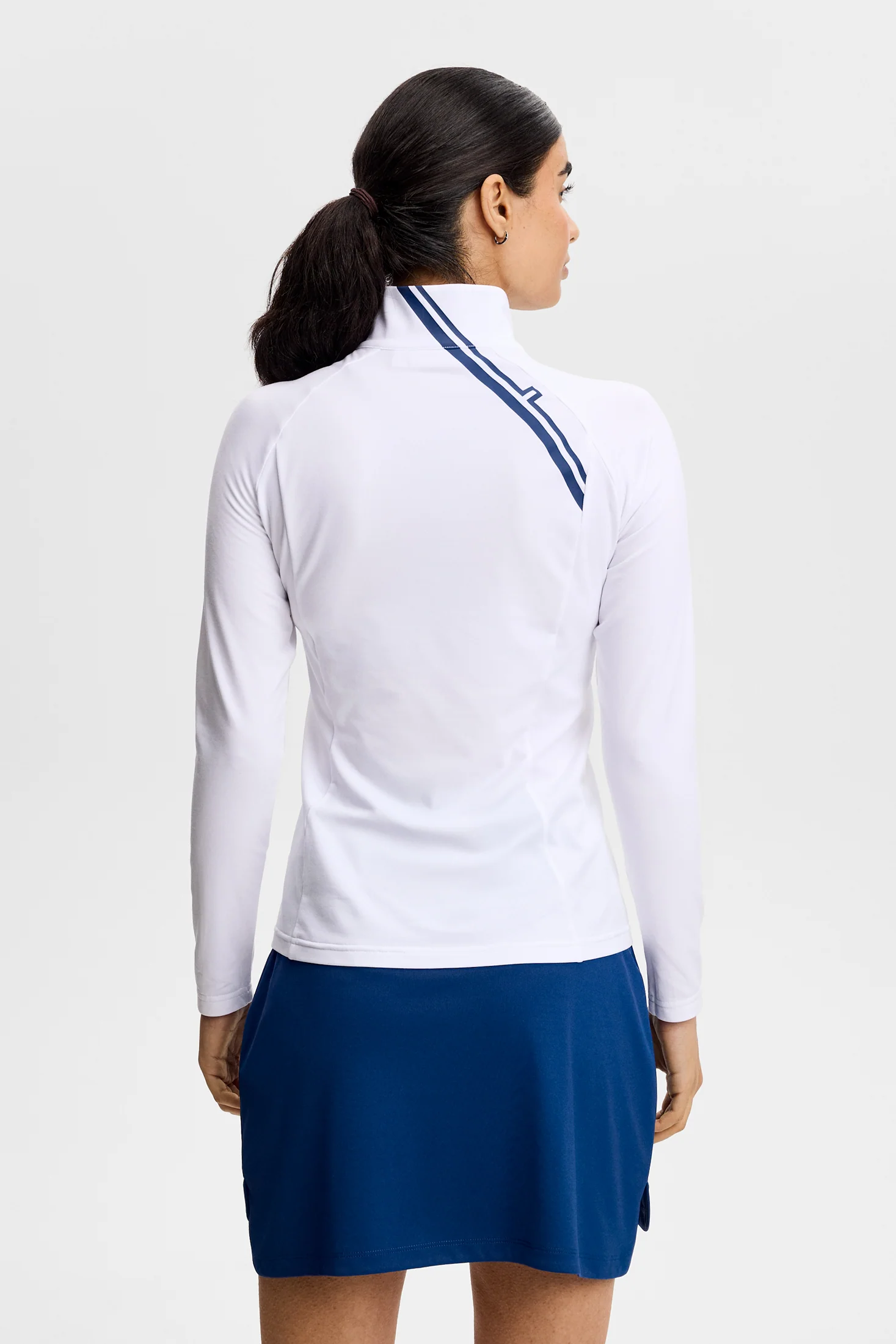 Nadu Qaurter Zip Mid Layer / White - Image 4