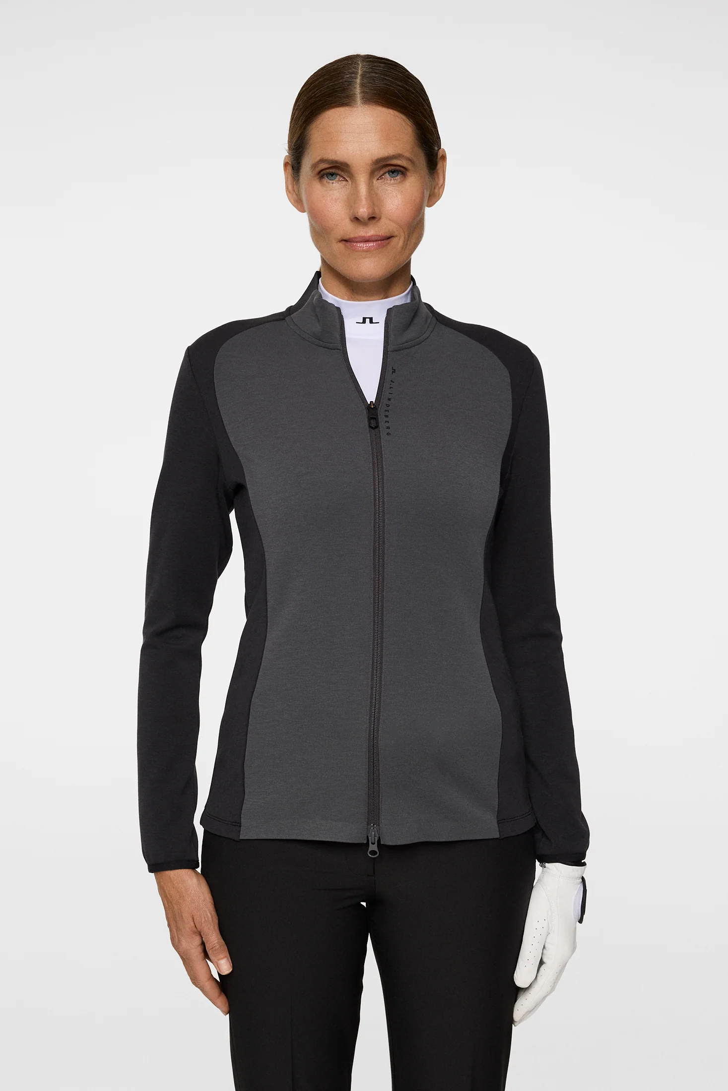 Nami Zip Mid Layer / Black - Image 2