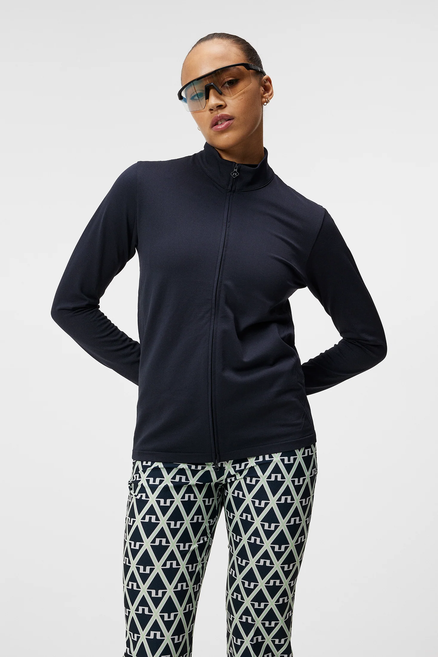 Nancy Seamless Mid Layer / JL Navy - Image 2