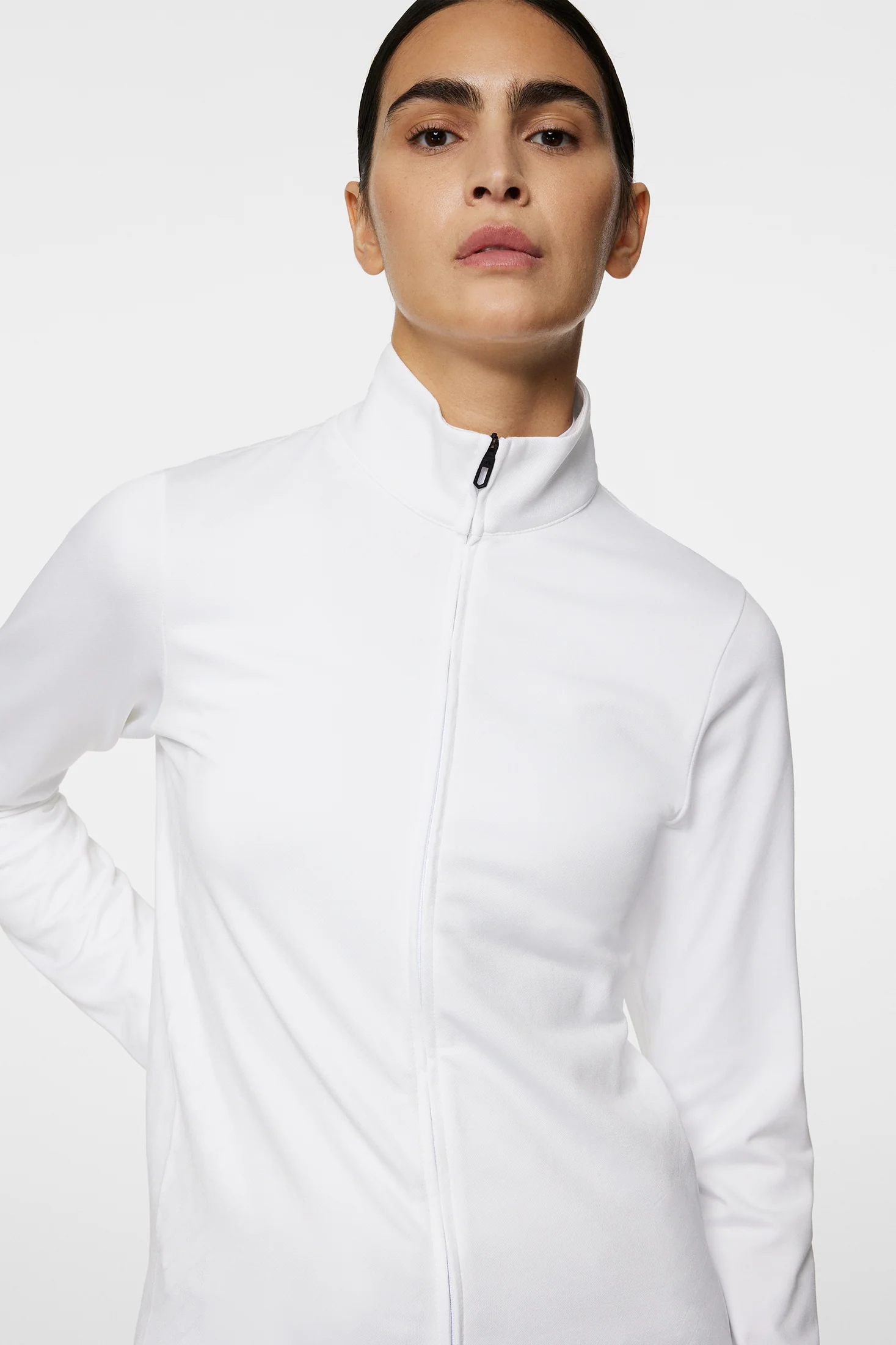 Nancy Seamless Midlayer / White - Image 5