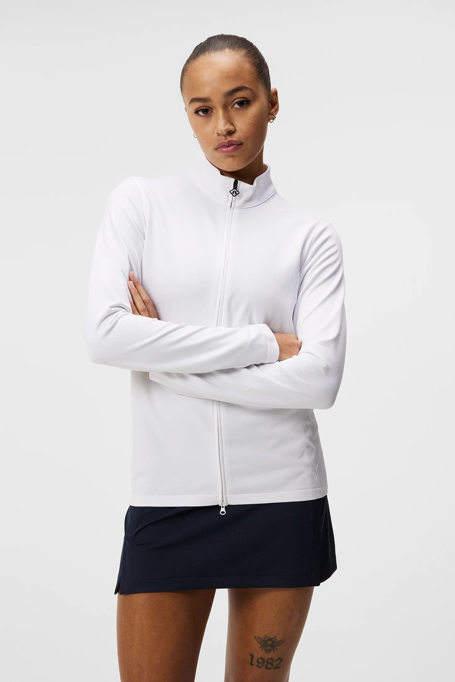 Nancy Seamless Mid Layer / White - Image 2