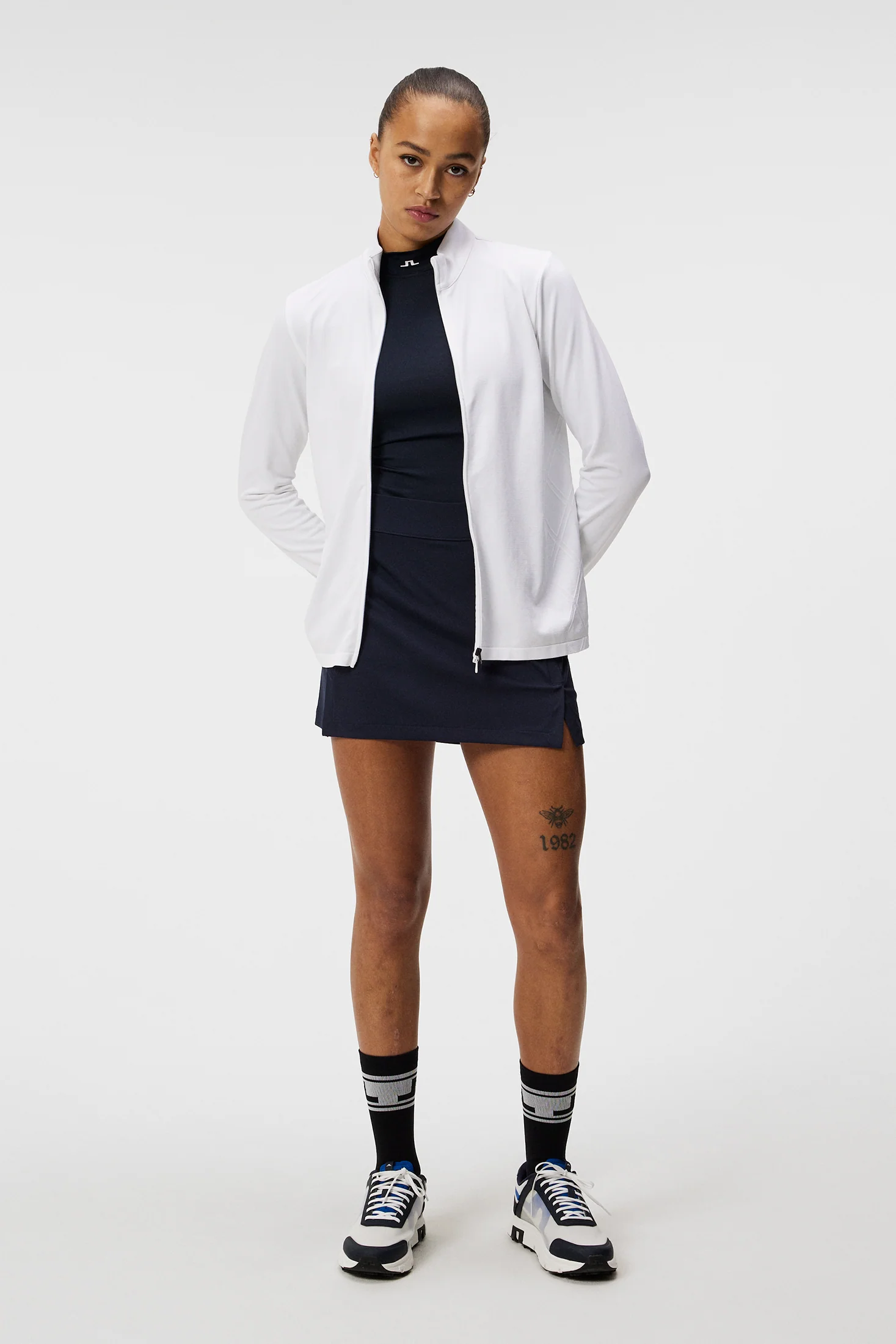 Nancy Seamless Mid Layer / White - Image 4