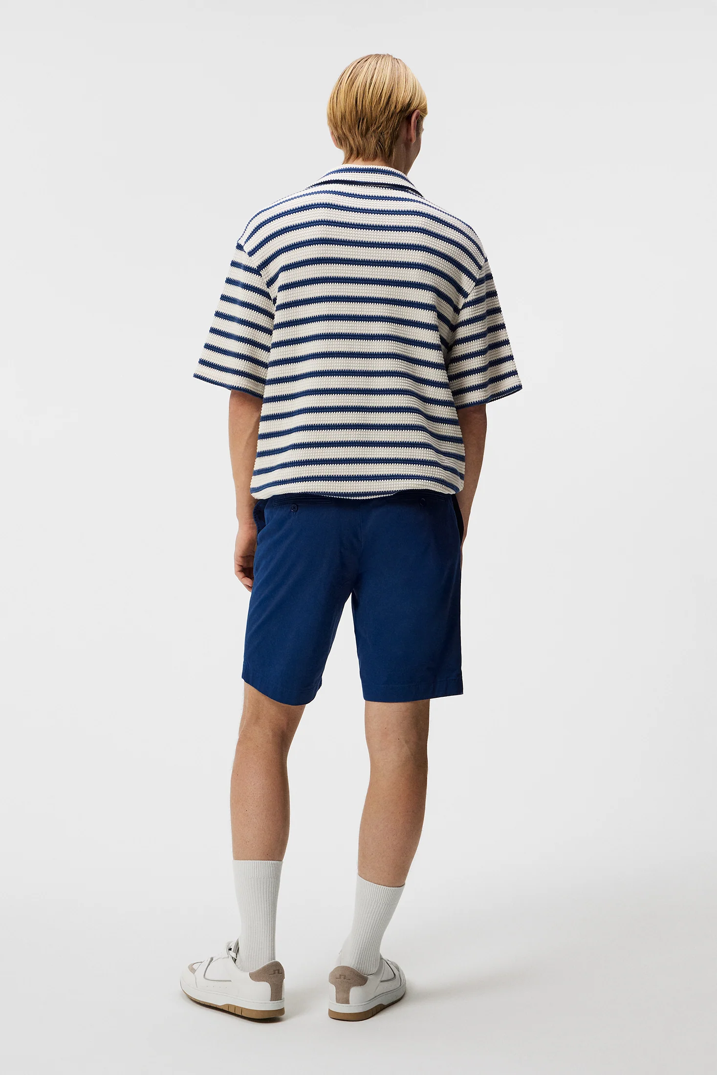 Nathan Cloud Satin Shorts / Estate Blue - Image 3