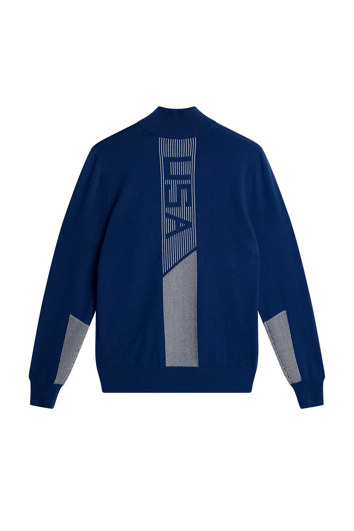 Nathaniel Half Zip Sweater / Estate Blue - Image 2