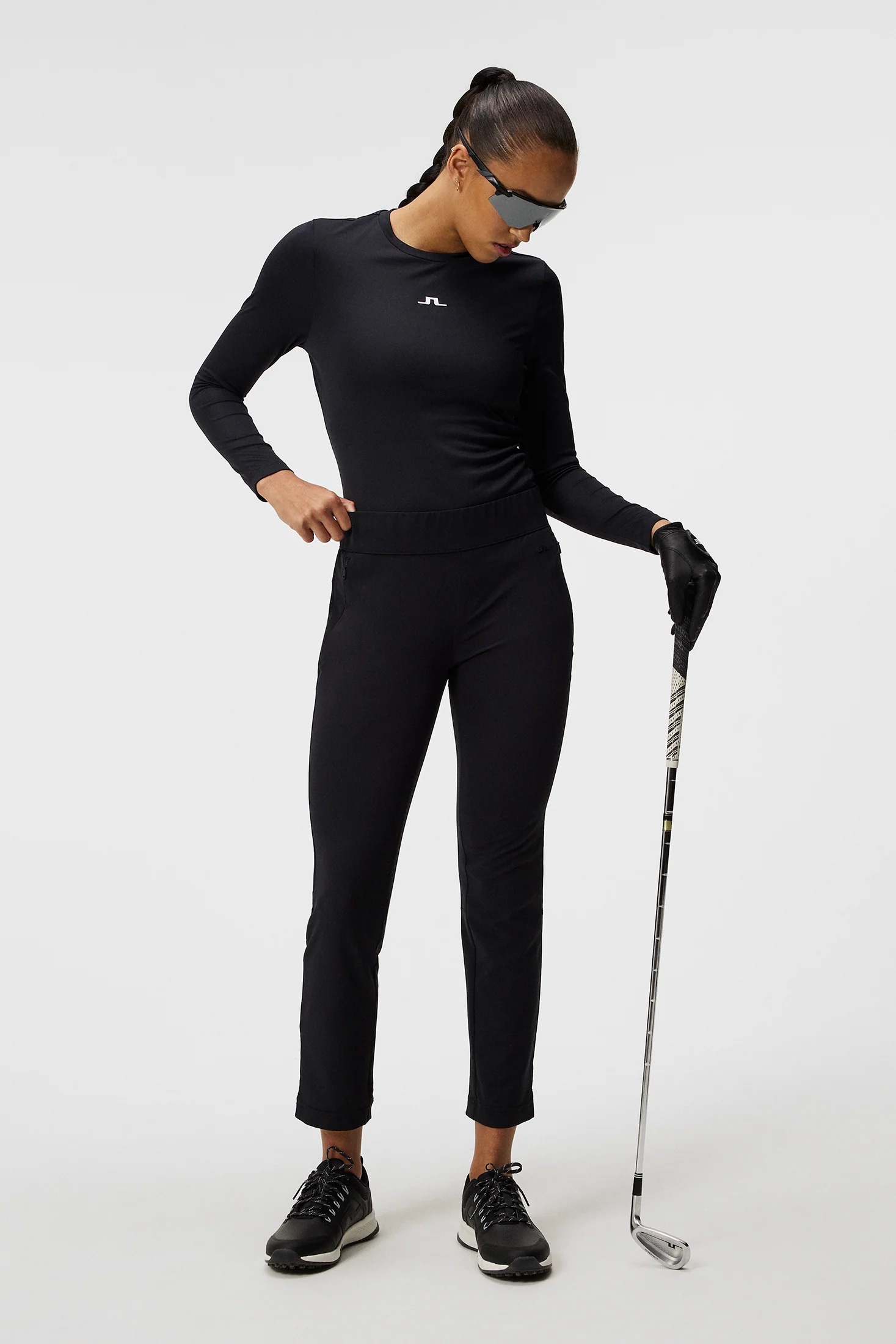 Nea Pull On Golf Pant / Black - Image 4
