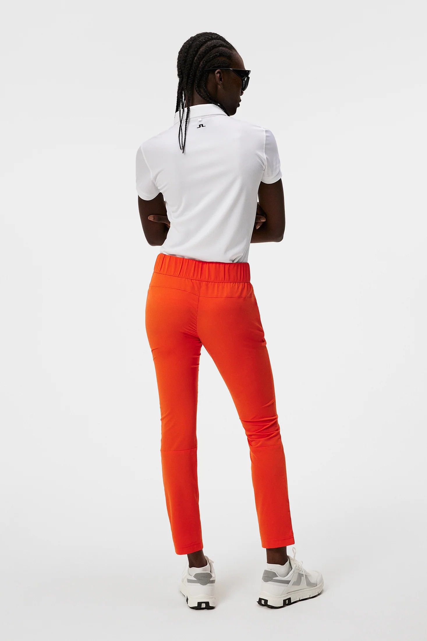 Nea Pull On Golf Pant / Tangerine Tango - Image 3