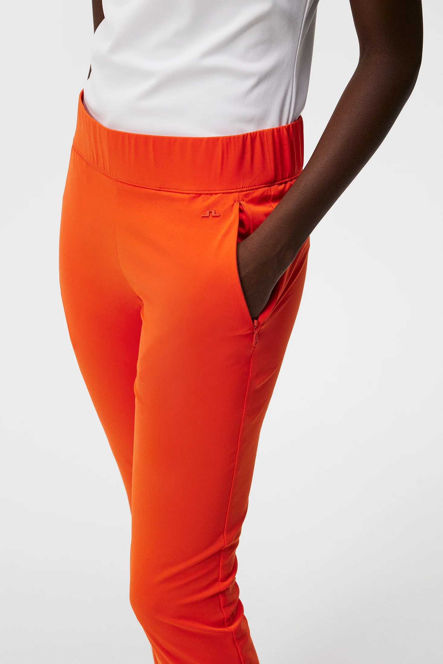 Nea Pull On Golf Pant / Tangerine Tango - Image 5