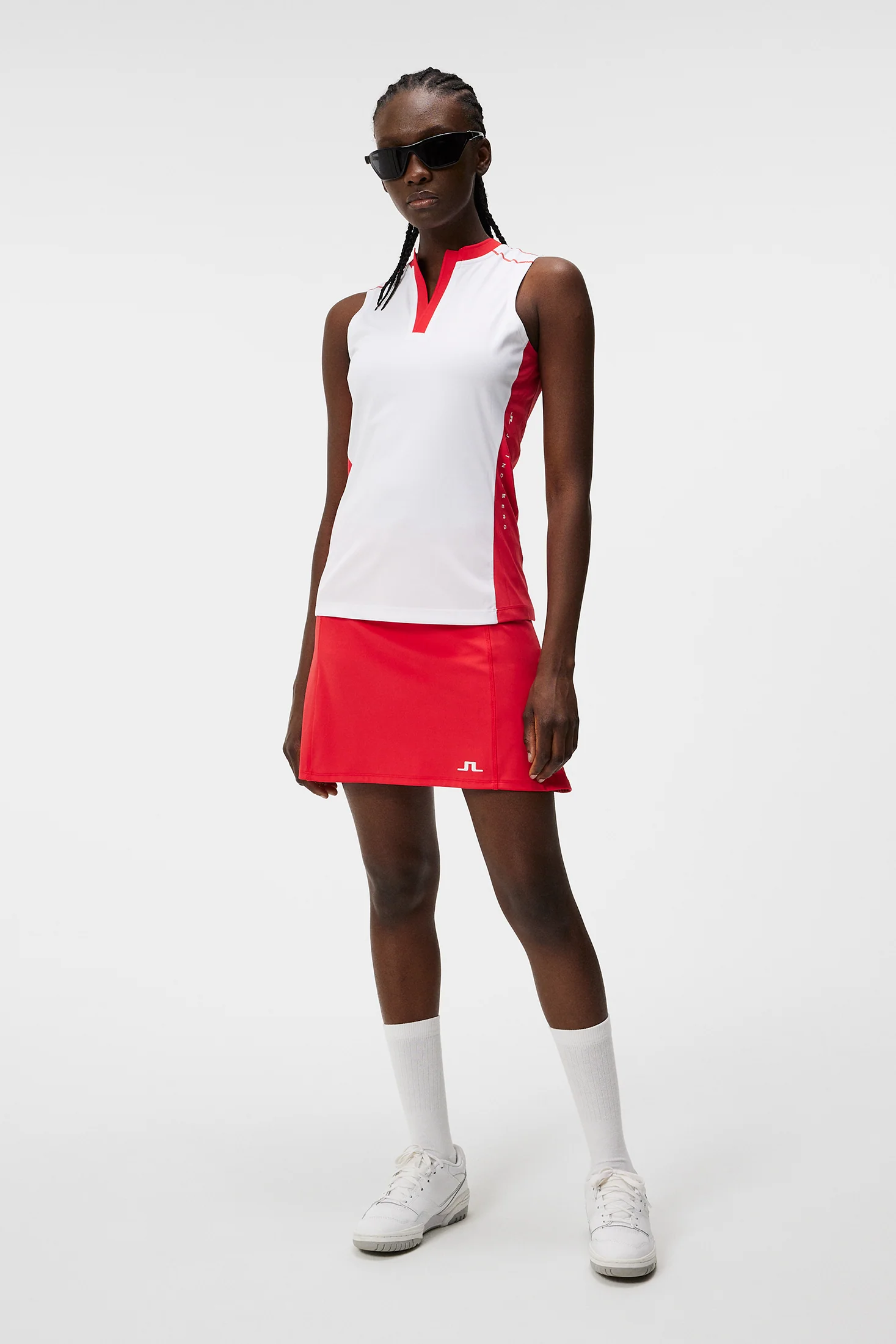 Neah Sleeveless Top / White - Image 4