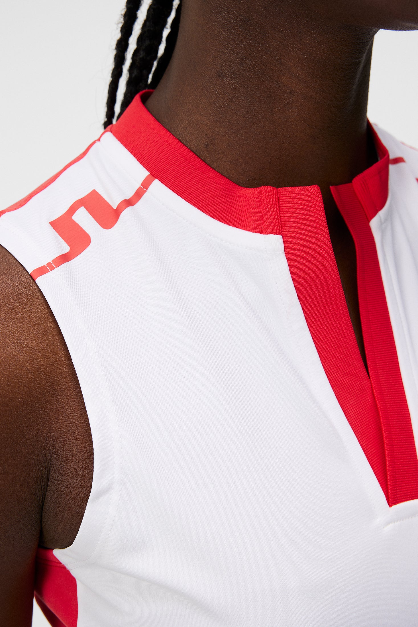 Neah Sleeveless Top / White - Image 6