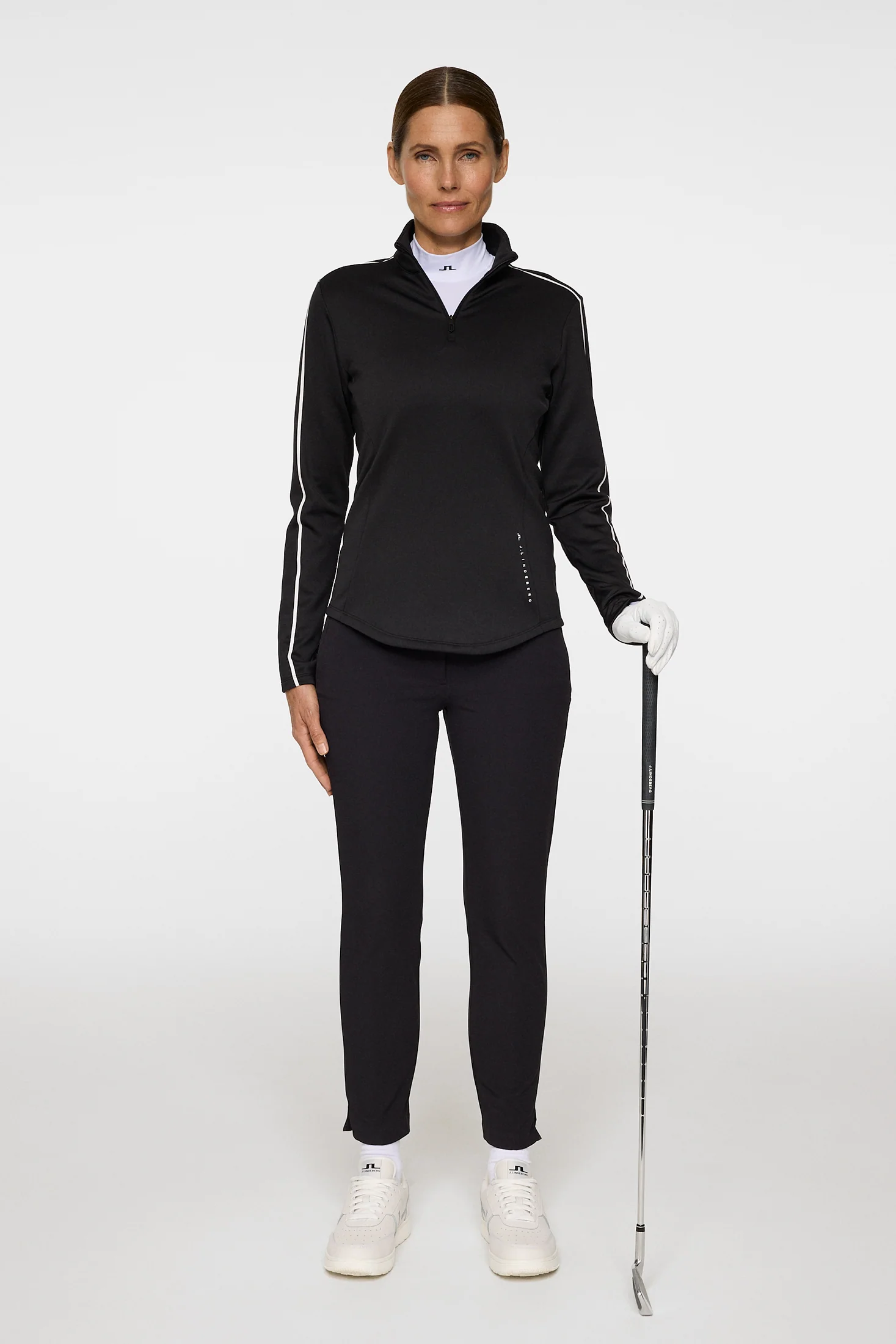 Nefe Quarter Zip Mid Layer / Black - Image 4