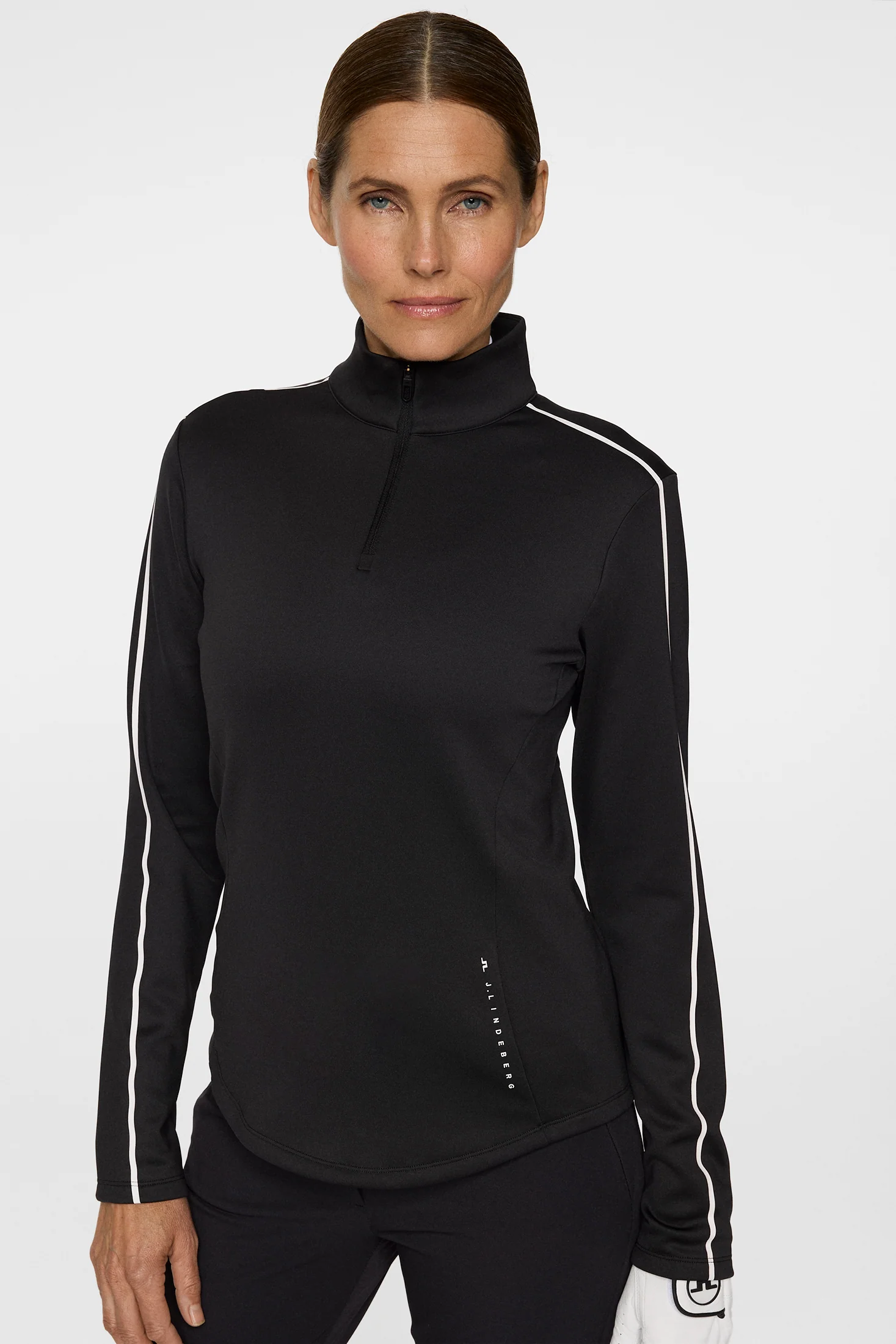 Nefe Quarter Zip Mid Layer / Black - Image 5