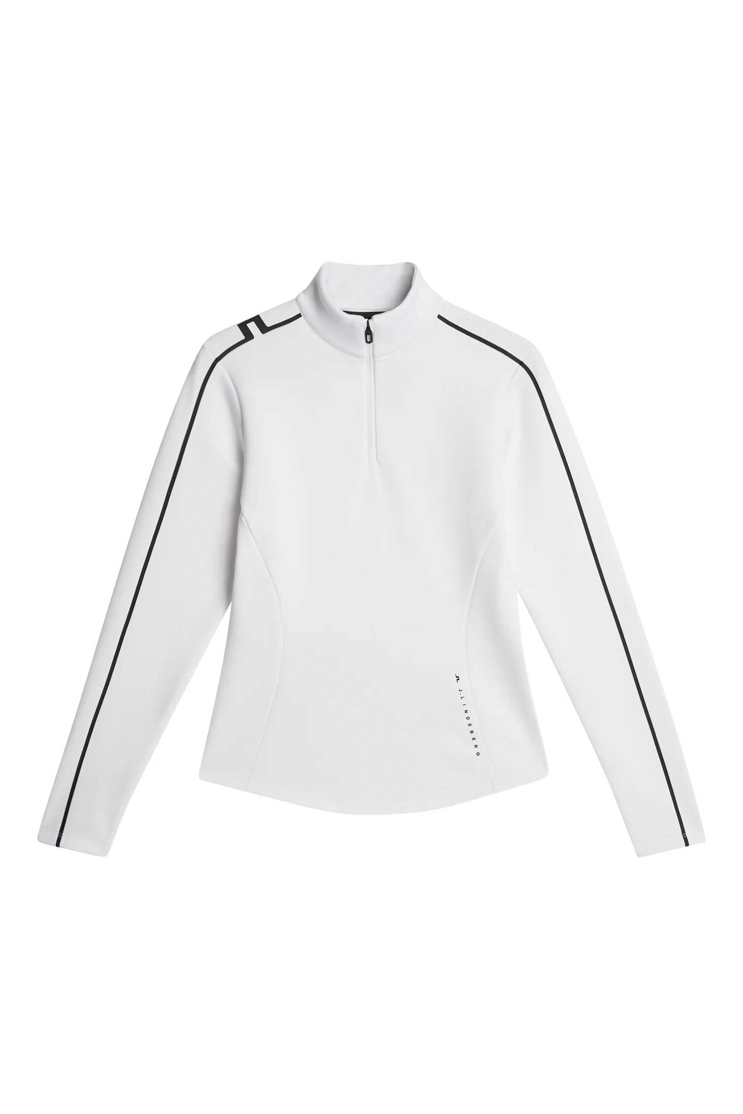 Nefe Quarter Zip Mid Layer / White