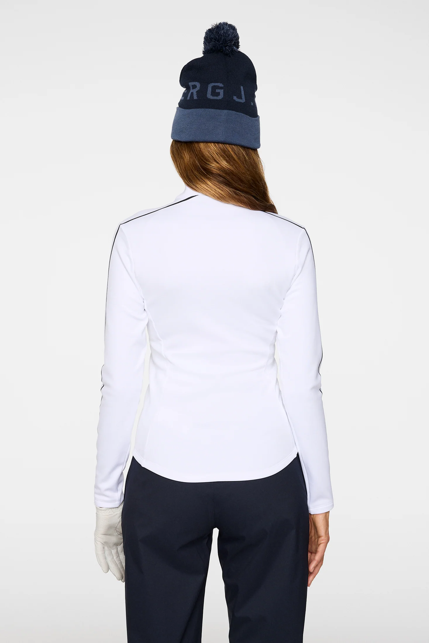 Nefe Quarter Zip Mid Layer / White - Image 3