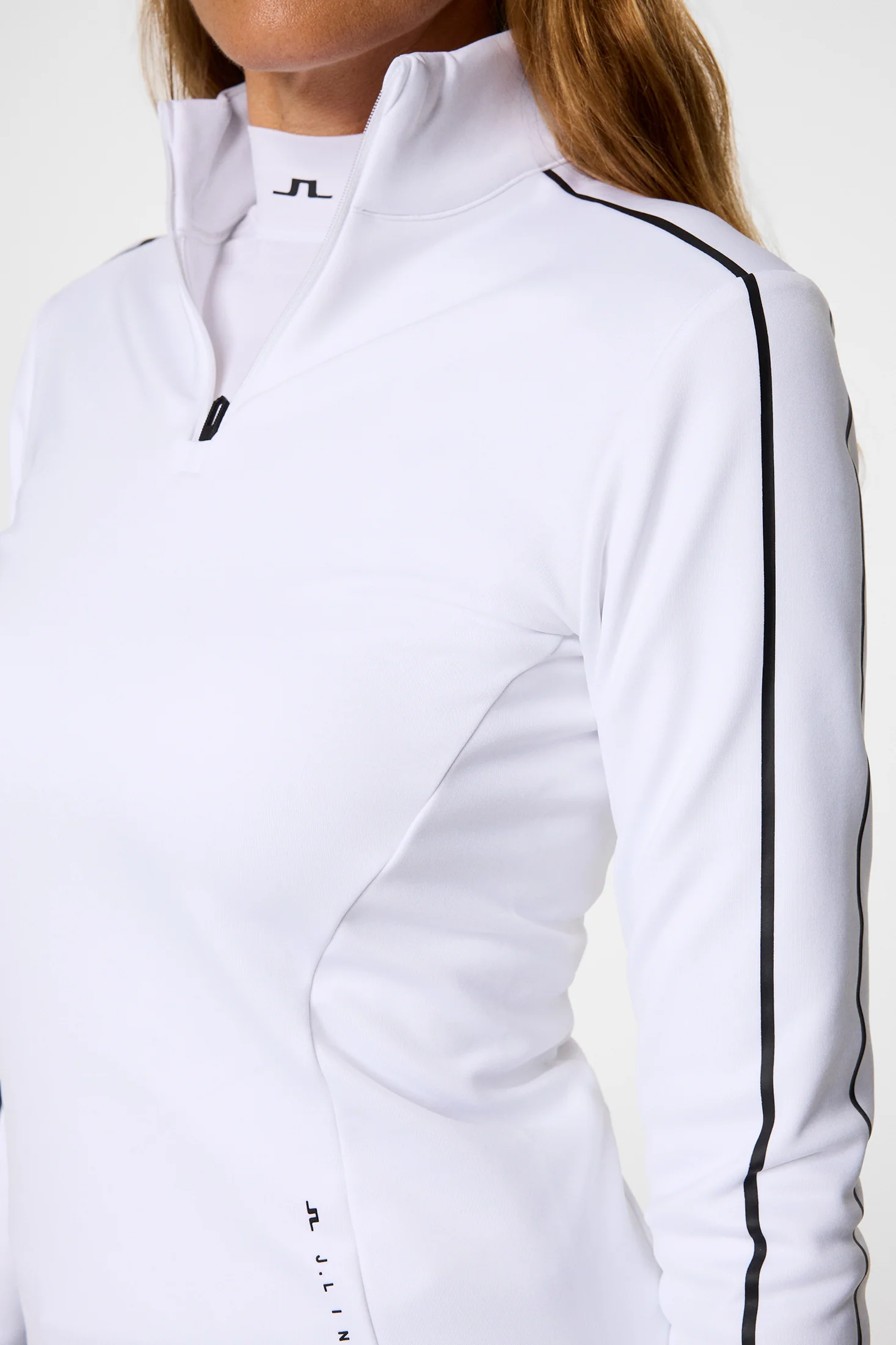 Nefe Quarter Zip Mid Layer / White - Image 6
