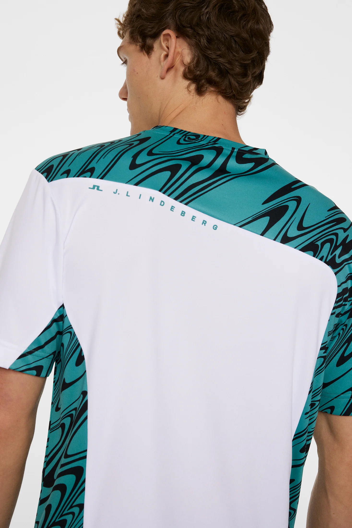 Niccolo T-shirt / Liquify Teal Black L - Image 6