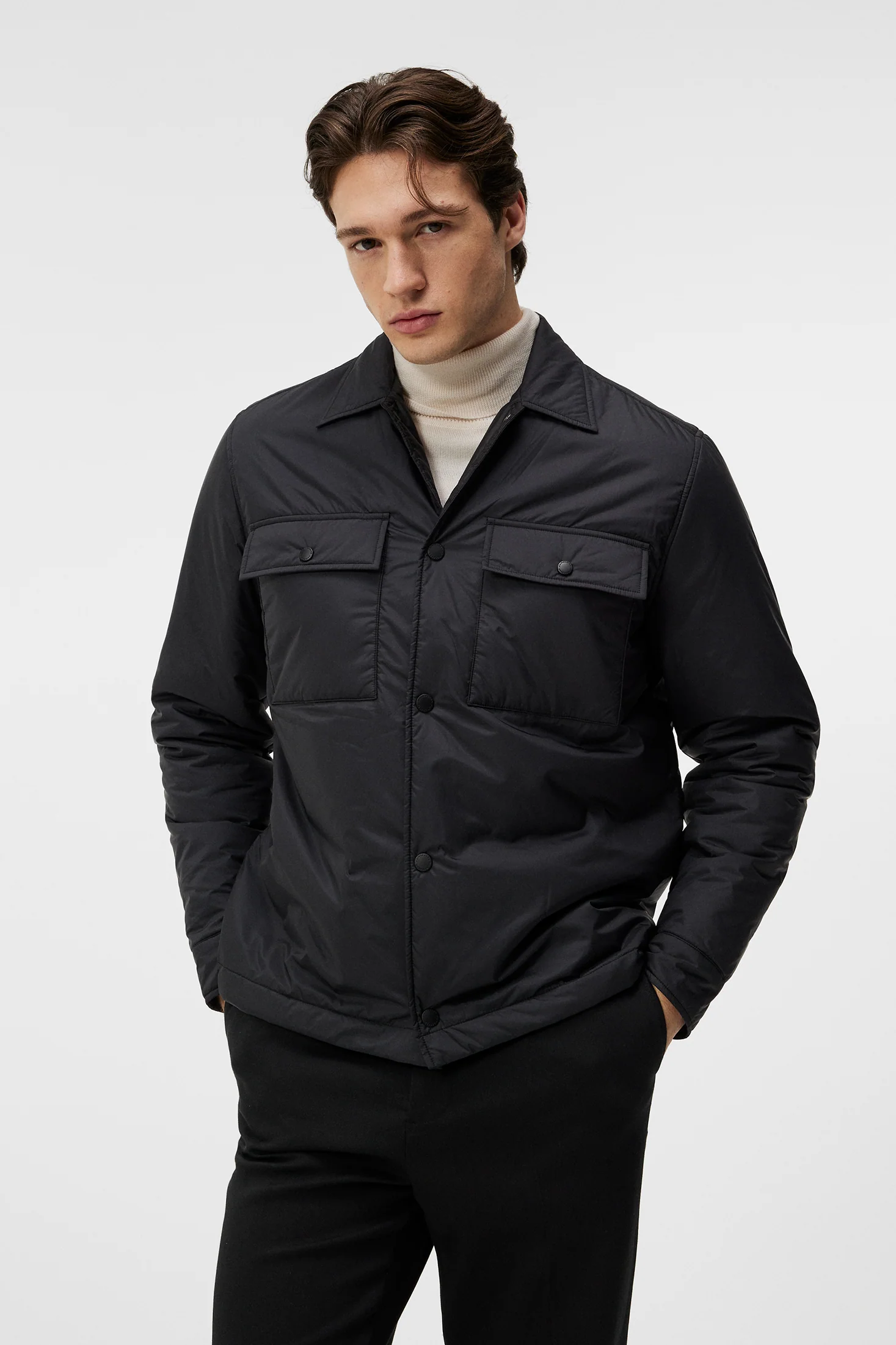 Nile Overshirt / Black - Image 2