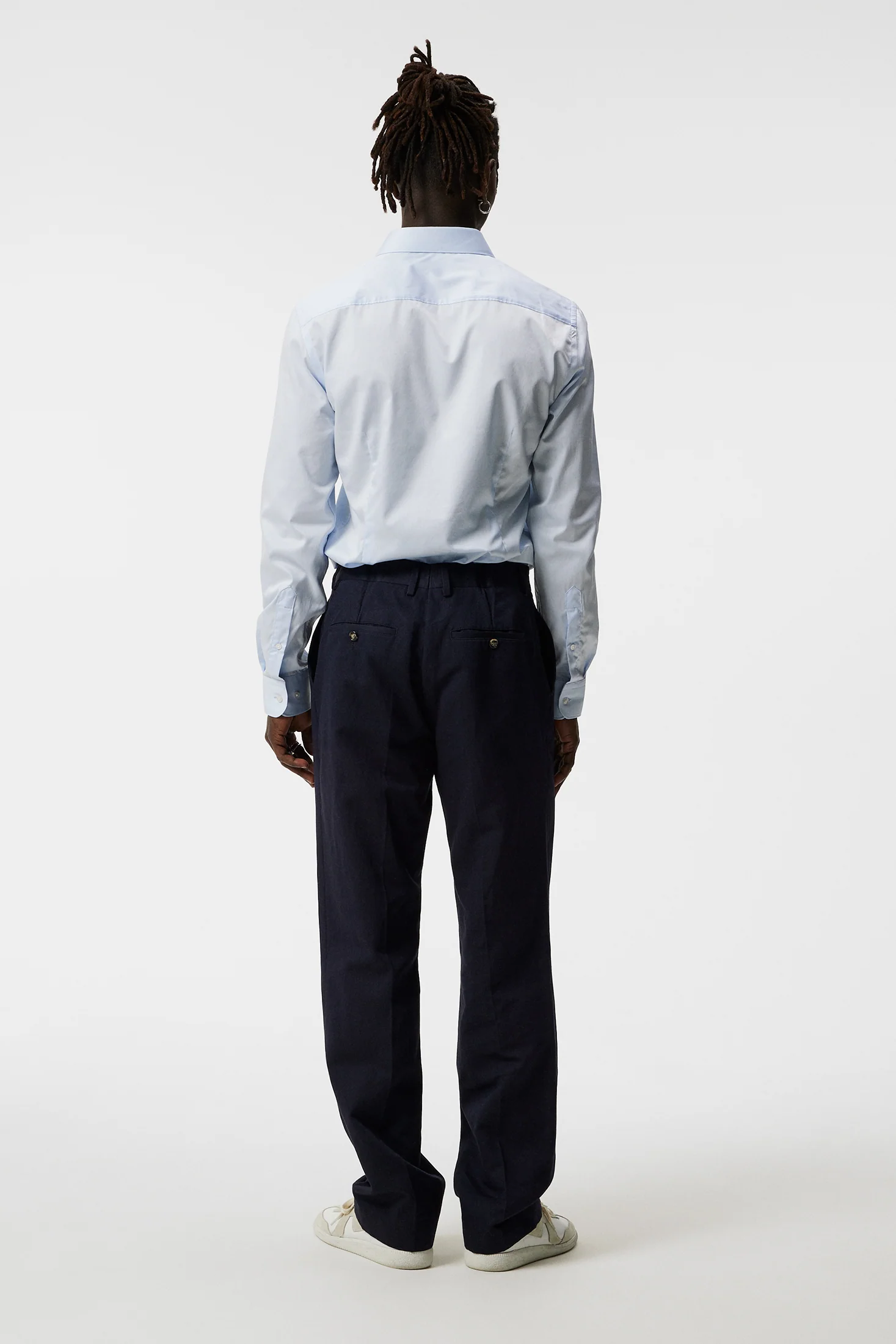 Non-iron Twill Superslim Shirt / Skyway - Image 3