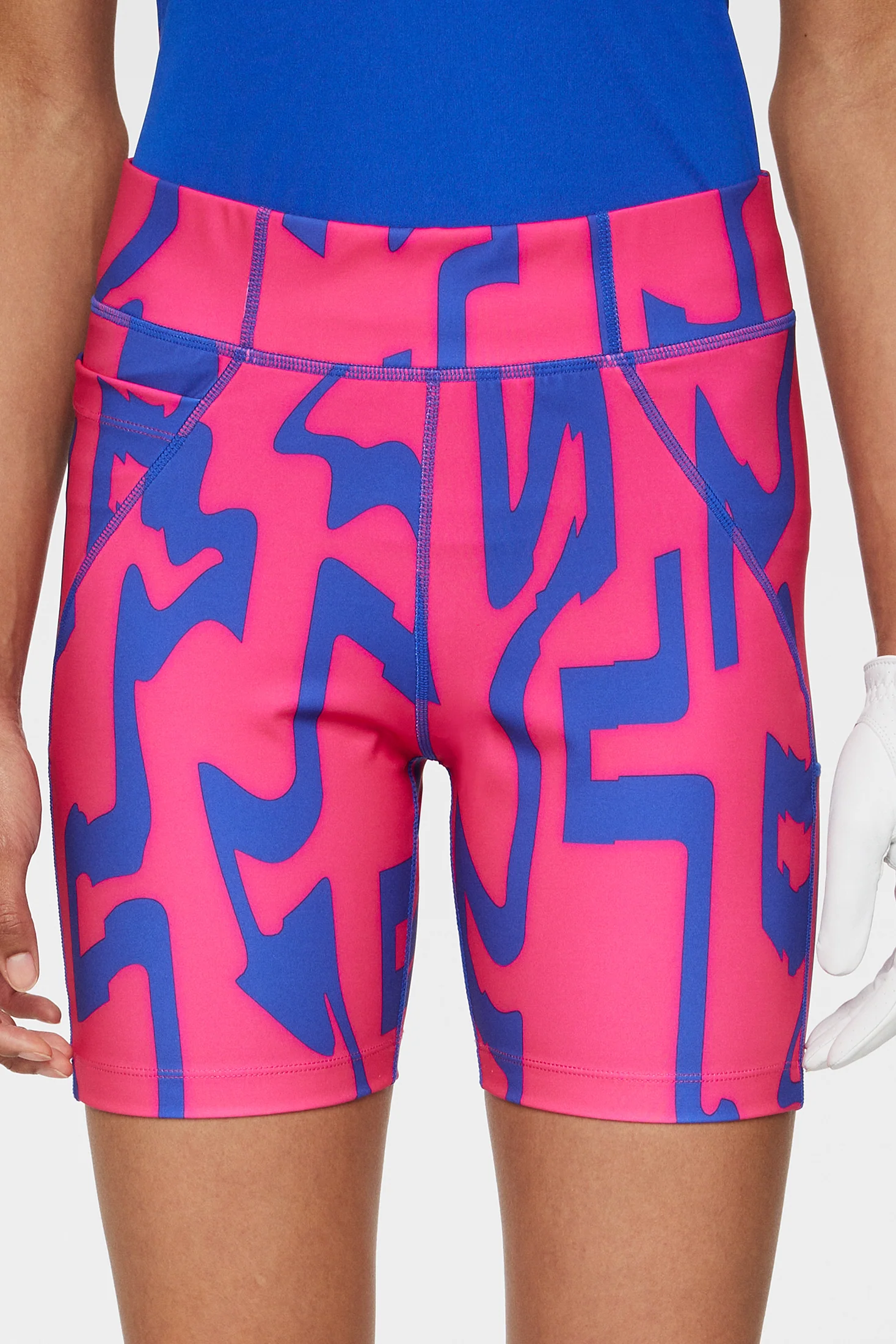 Nova Short Tights / Glitch Bridge Pink - Image 5