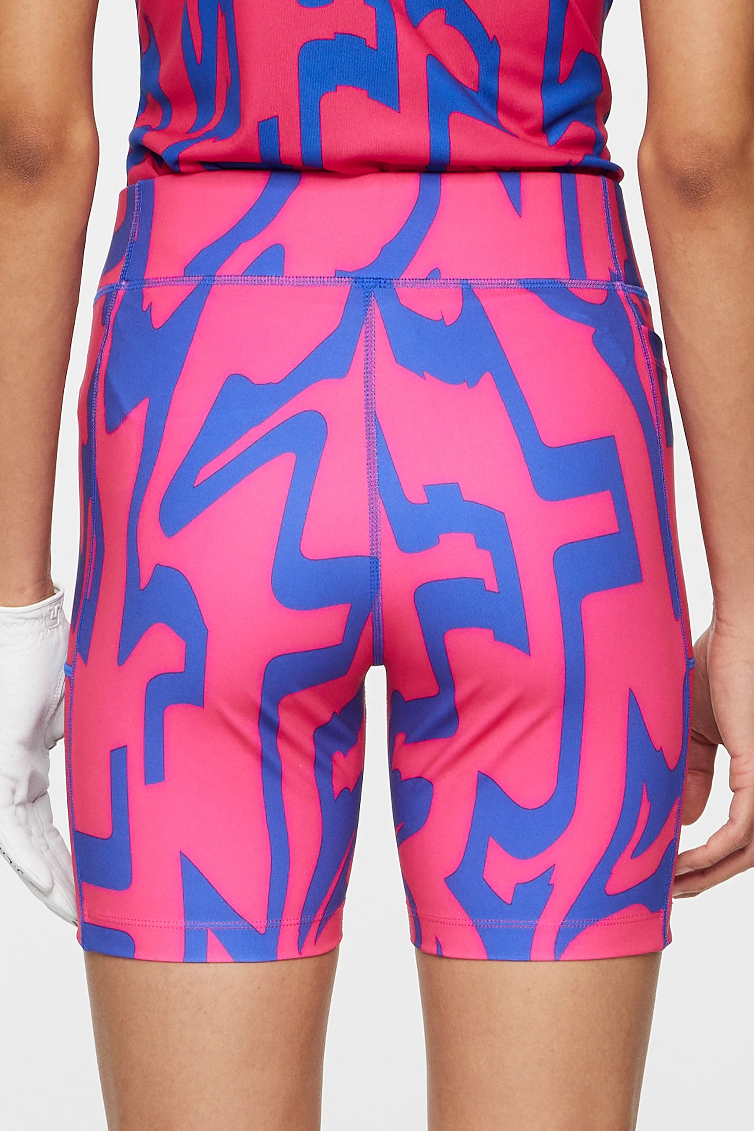 Nova Short Tights / Glitch Bridge Pink - Image 6